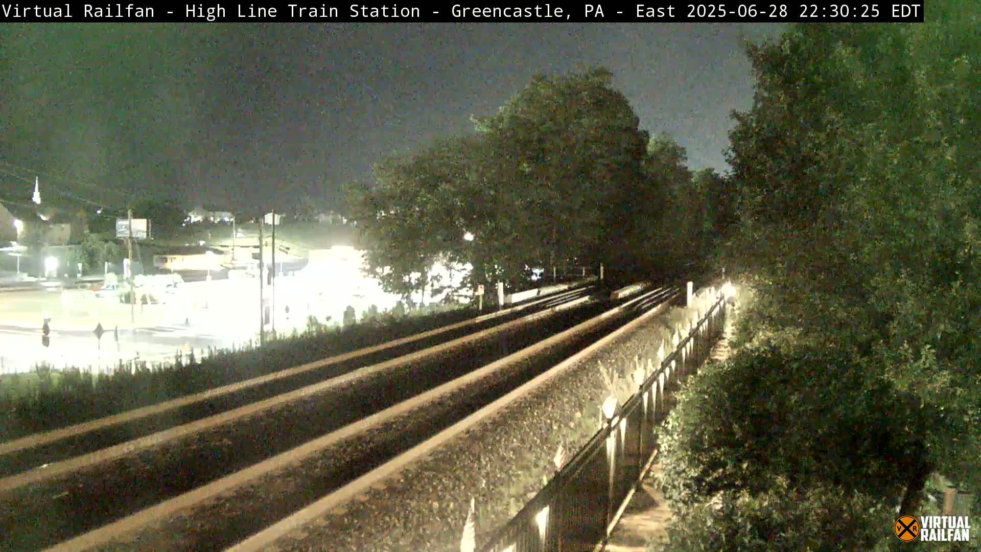 Greencastle Highline Train Station Live Cam - Greencastle, Franklin, Pennsylvania, USA