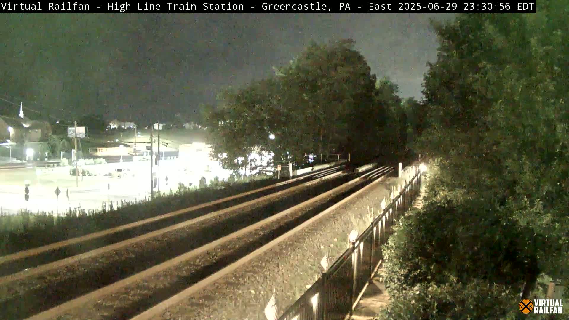 Greencastle Highline Train Station Live Cam - Greencastle, Franklin, Pennsylvania, USA