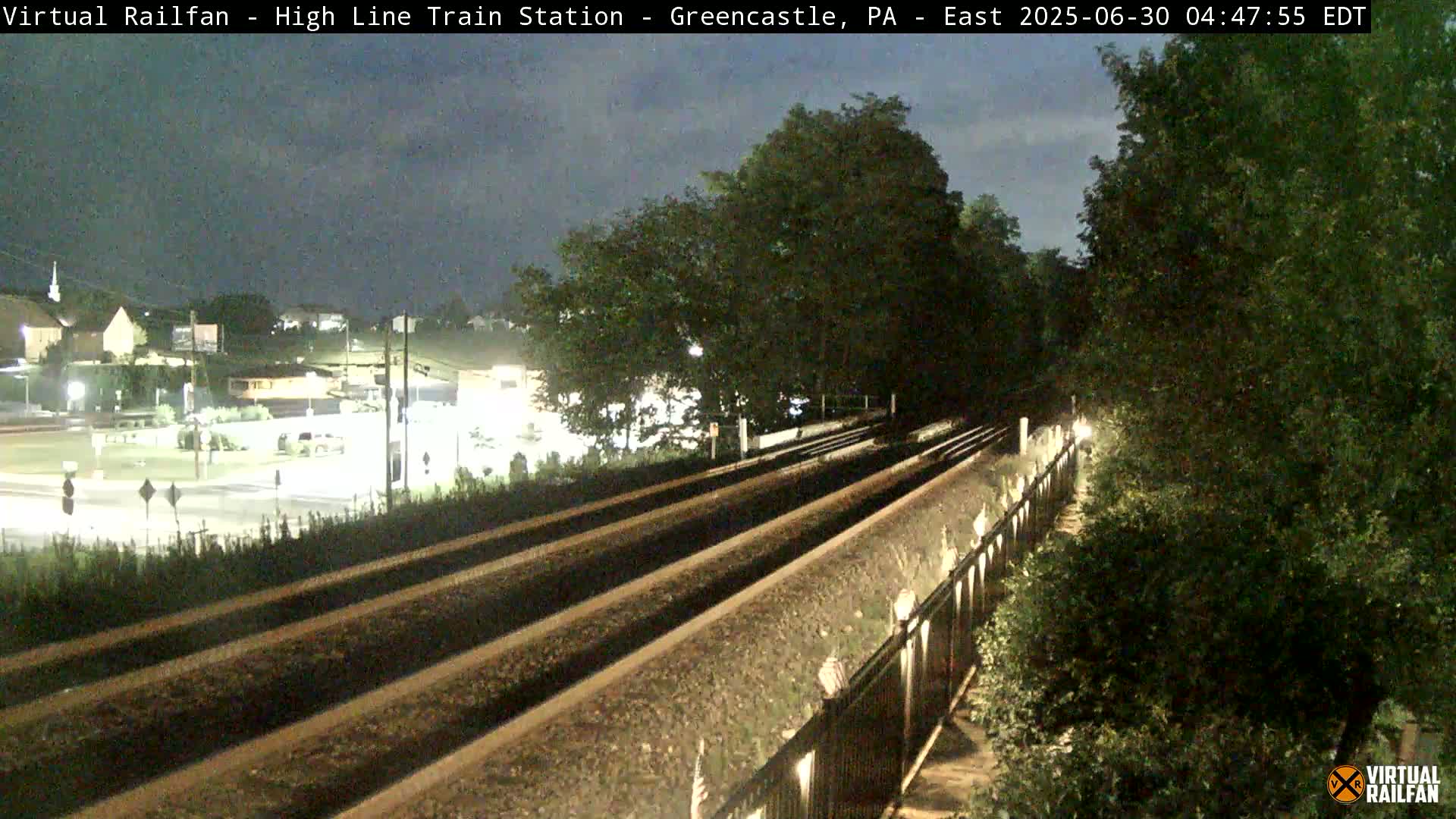 Greencastle Highline Train Station Live Cam - Greencastle, Franklin, Pennsylvania, USA
