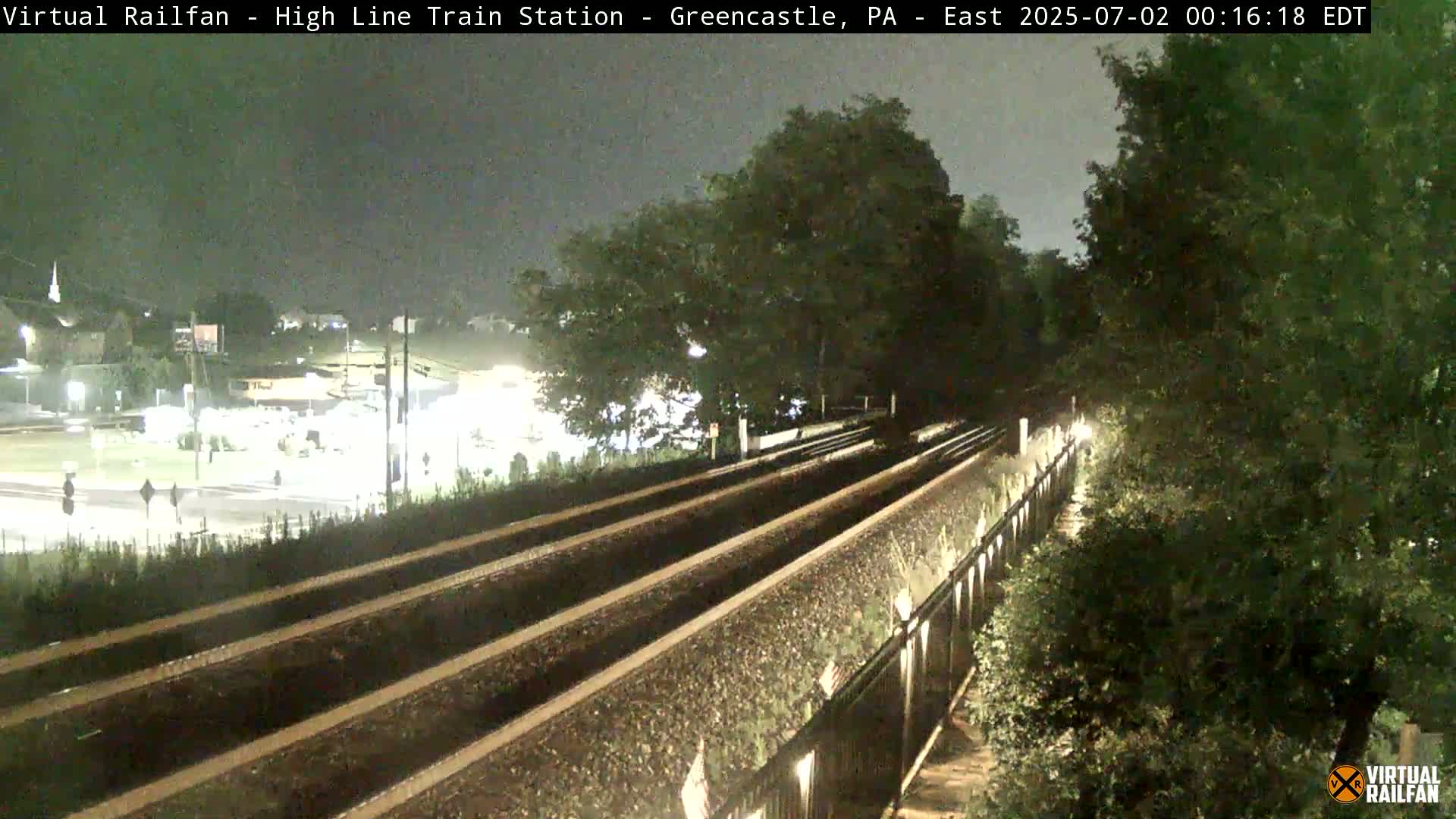 Greencastle Highline Train Station Live Cam - Greencastle, Franklin, Pennsylvania, USA