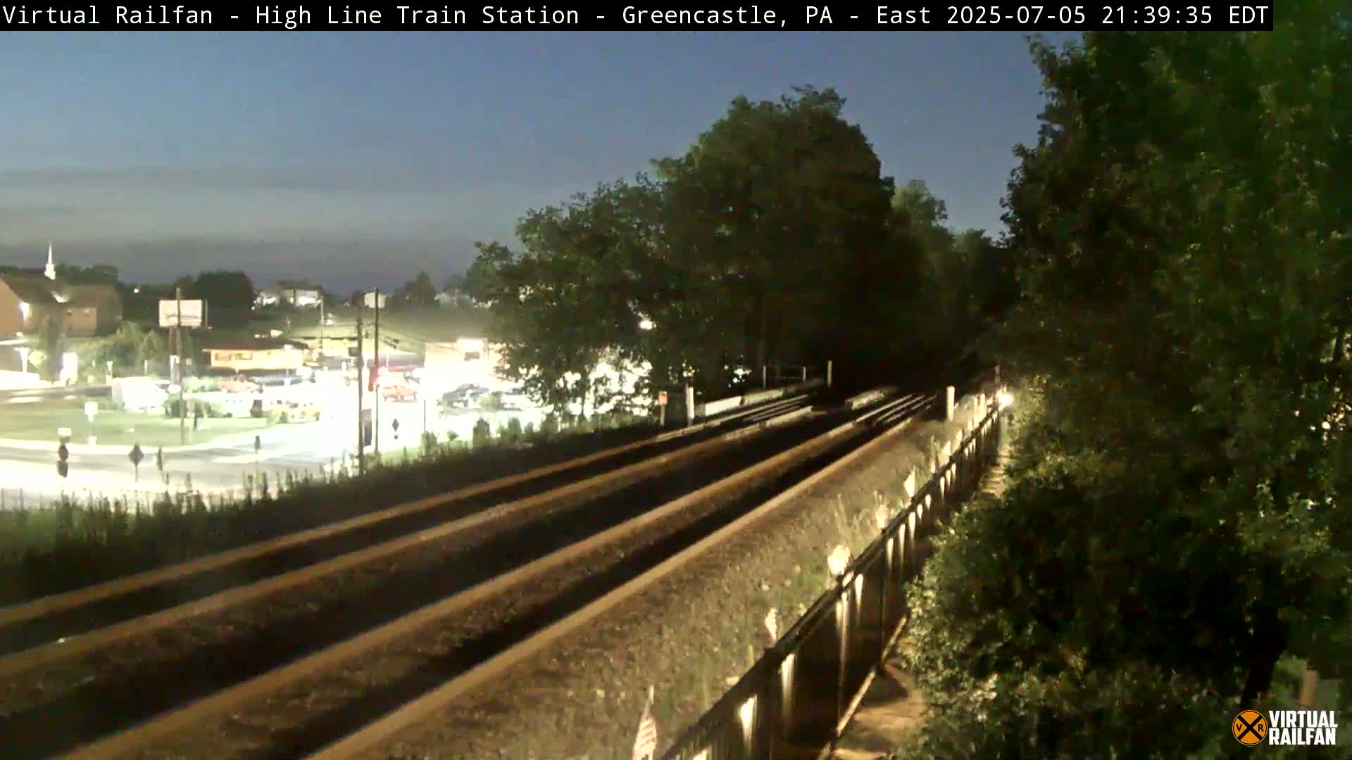 Greencastle Highline Train Station Live Cam - Greencastle, Franklin, Pennsylvania, USA