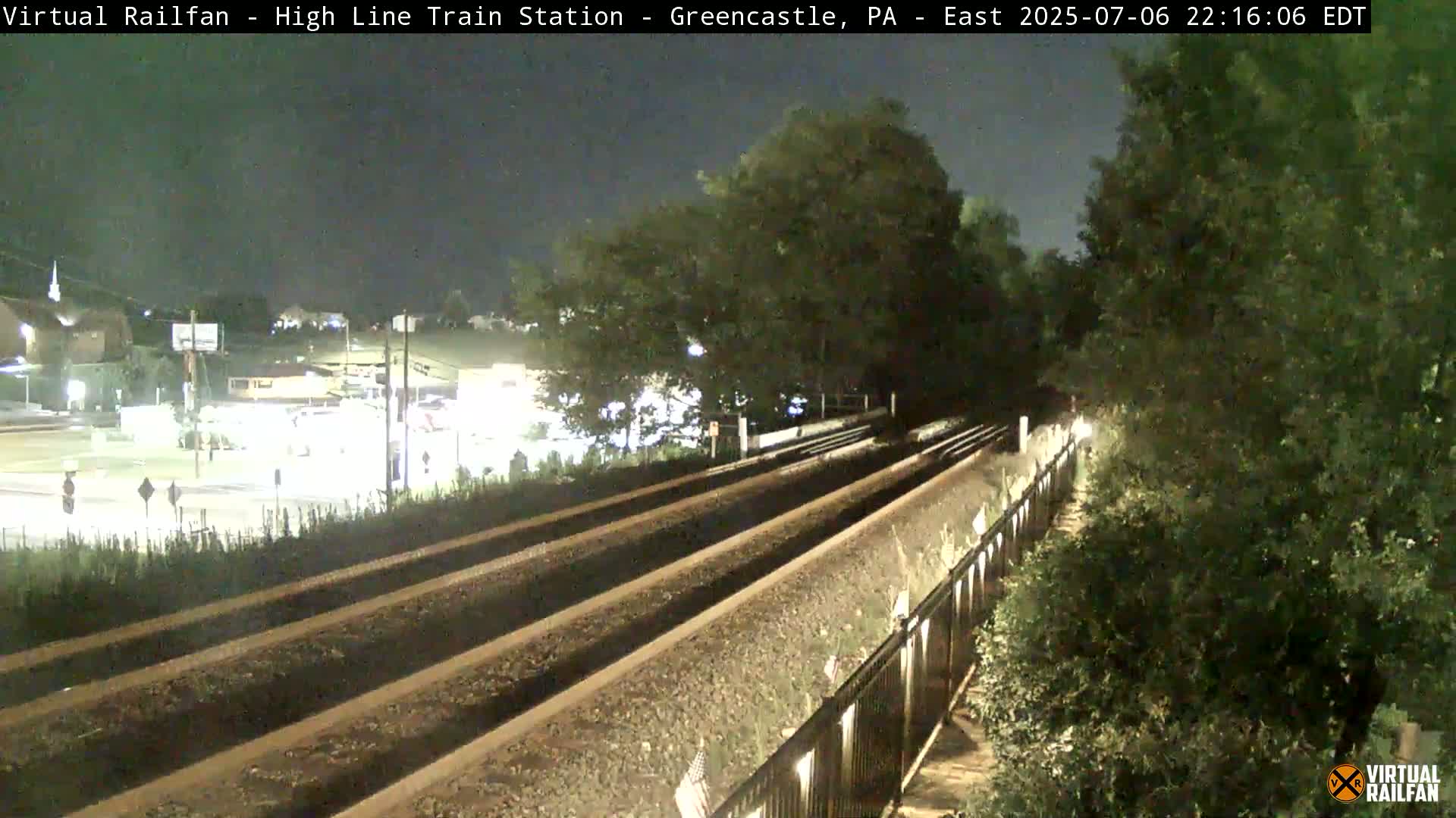 Greencastle Highline Train Station Live Cam - Greencastle, Franklin, Pennsylvania, USA