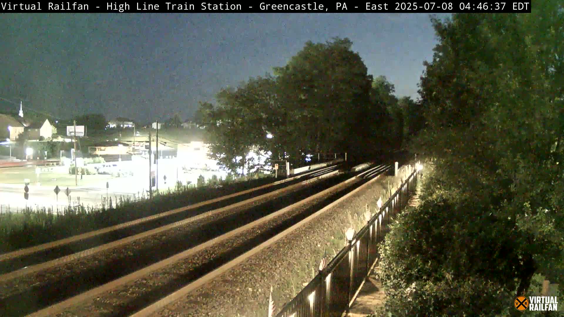 Greencastle Highline Train Station Live Cam - Greencastle, Franklin, Pennsylvania, USA