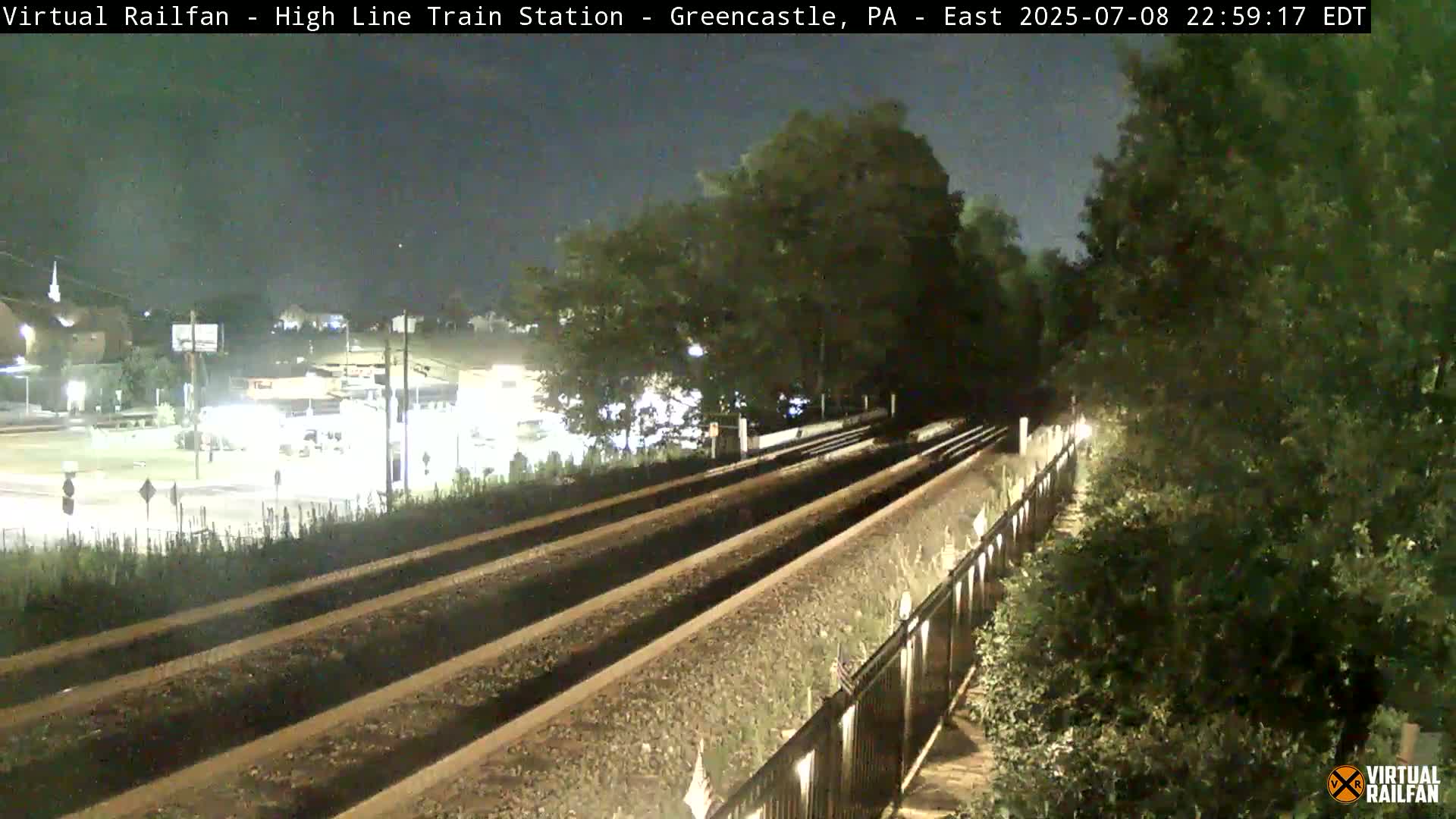 Greencastle Highline Train Station Live Cam - Greencastle, Franklin, Pennsylvania, USA
