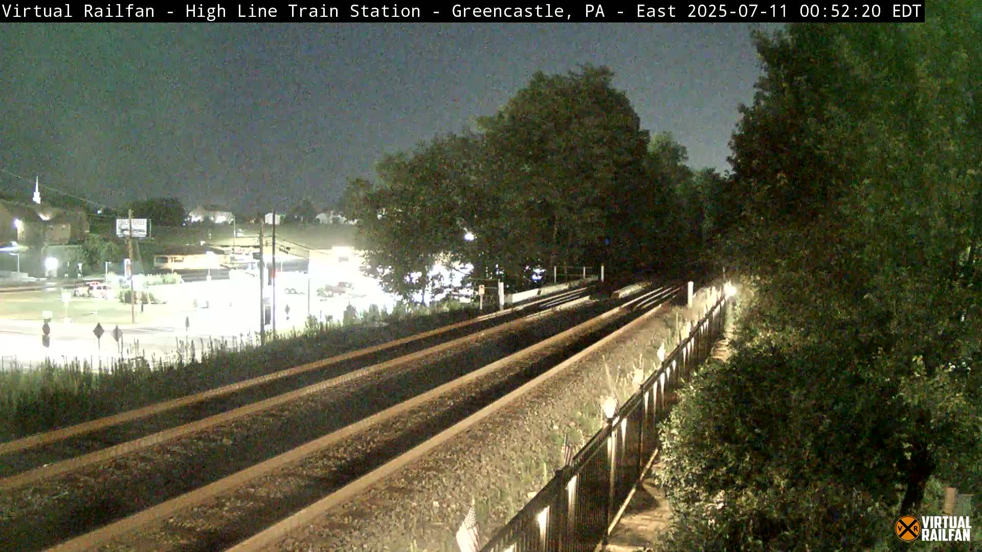 Greencastle Highline Train Station Live Cam - Greencastle, Franklin, Pennsylvania, USA
