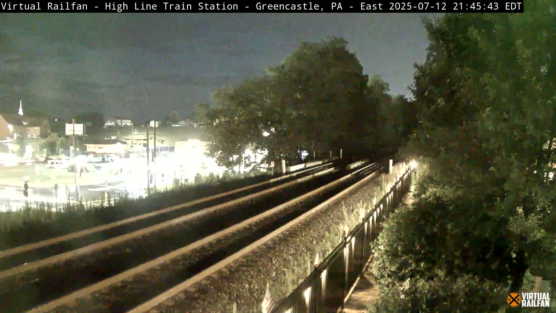 Greencastle Highline Train Station Live Cam - Greencastle, Franklin, Pennsylvania, USA