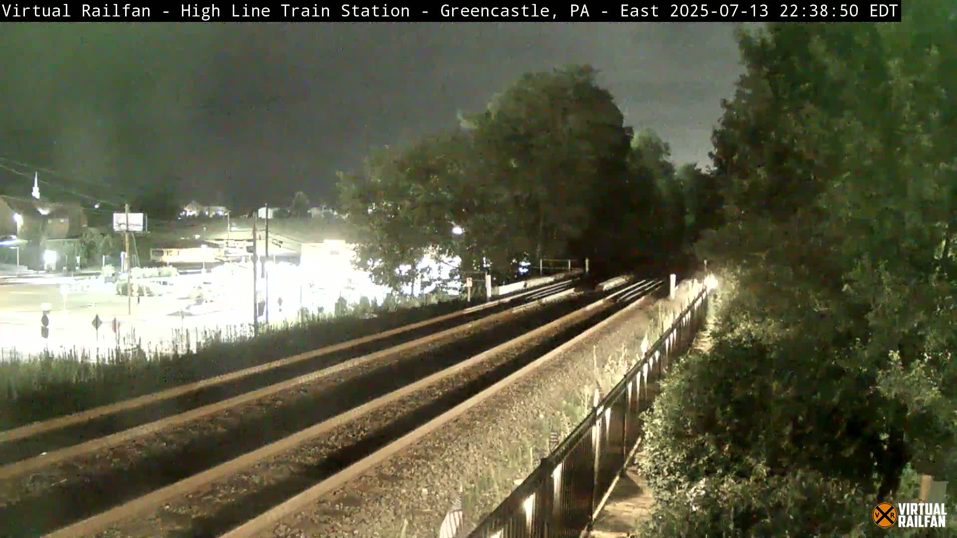 Greencastle Highline Train Station Live Cam - Greencastle, Franklin, Pennsylvania, USA