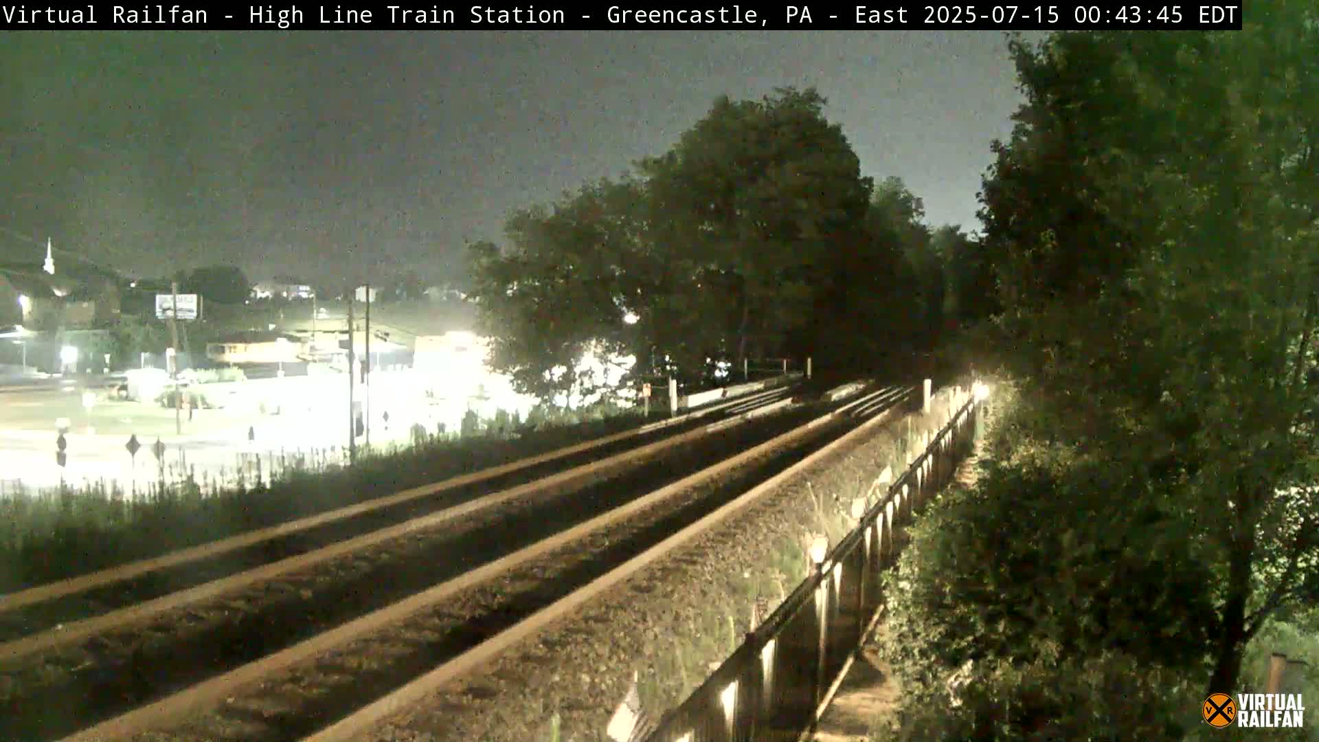 Greencastle Highline Train Station Live Cam - Greencastle, Franklin, Pennsylvania, USA