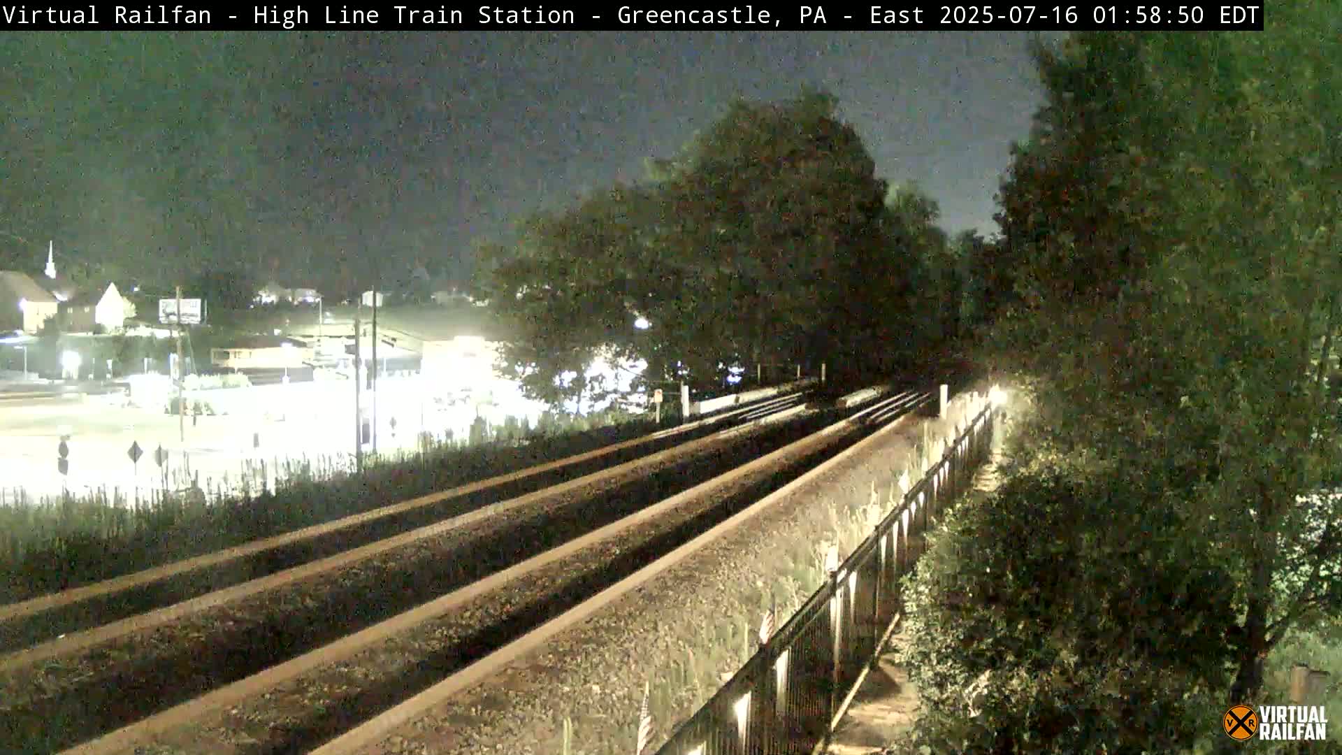 Greencastle Highline Train Station Live Cam - Greencastle, Franklin, Pennsylvania, USA