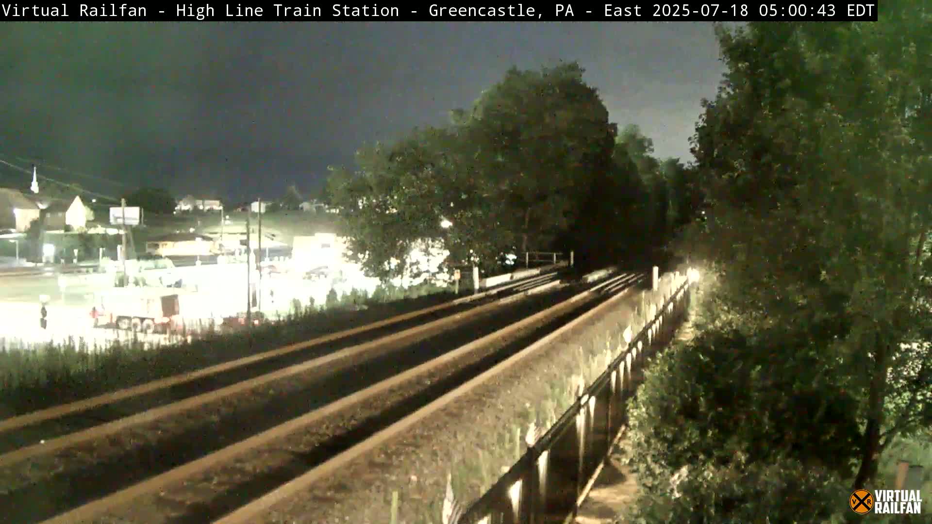 Greencastle Highline Train Station Live Cam - Greencastle, Franklin, Pennsylvania, USA
