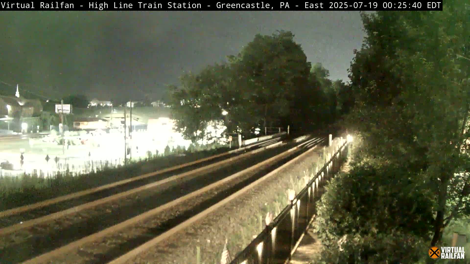 Greencastle Highline Train Station Live Cam - Greencastle, Franklin, Pennsylvania, USA