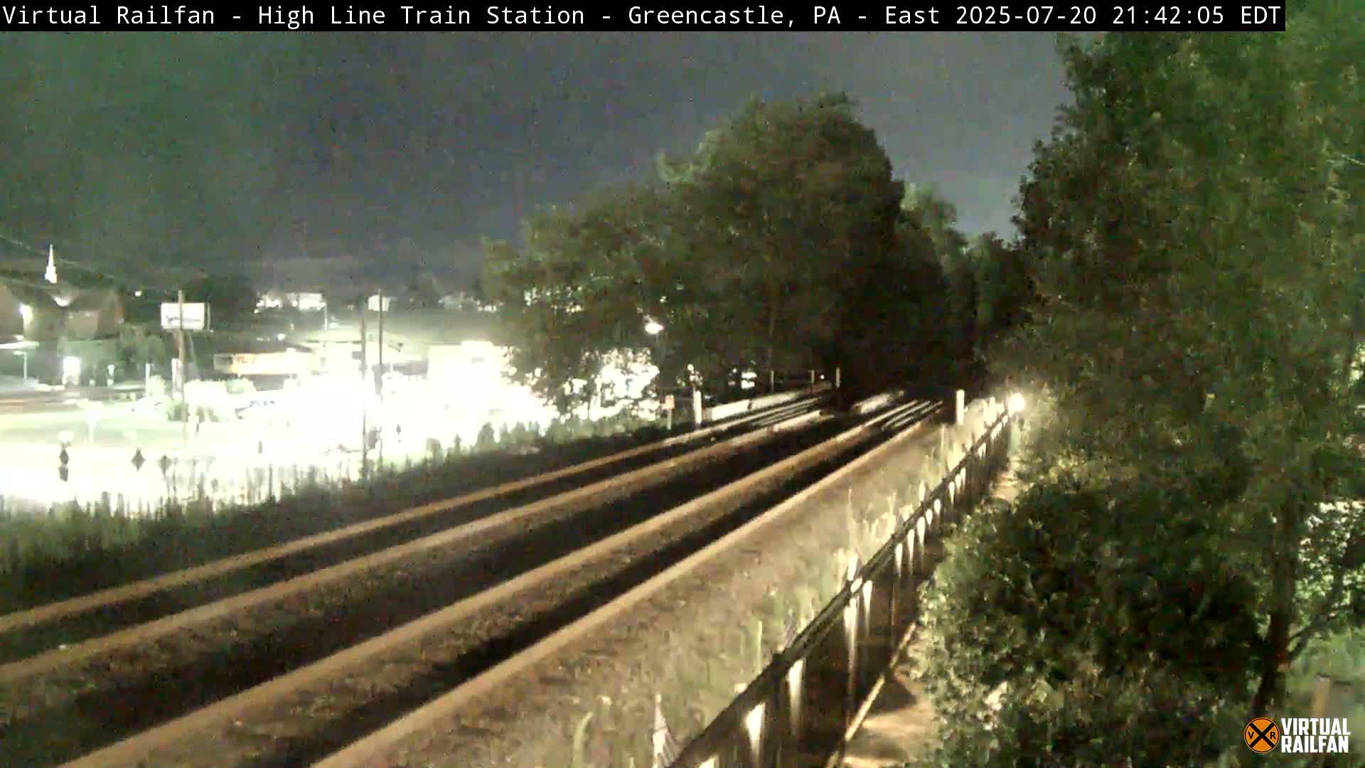 Greencastle Highline Train Station Live Cam - Greencastle, Franklin, Pennsylvania, USA