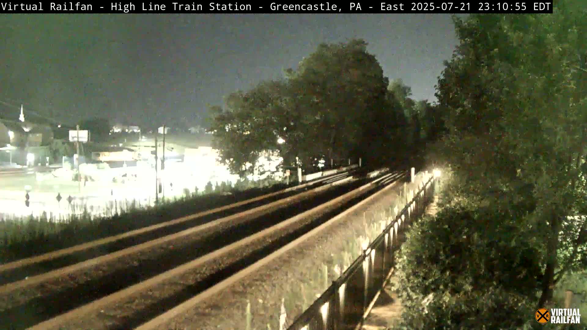 Greencastle Highline Train Station Live Cam - Greencastle, Franklin, Pennsylvania, USA