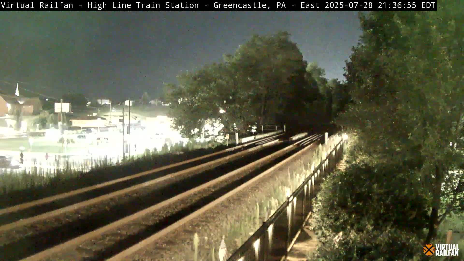 Greencastle Highline Train Station Live Cam - Greencastle, Franklin, Pennsylvania, USA