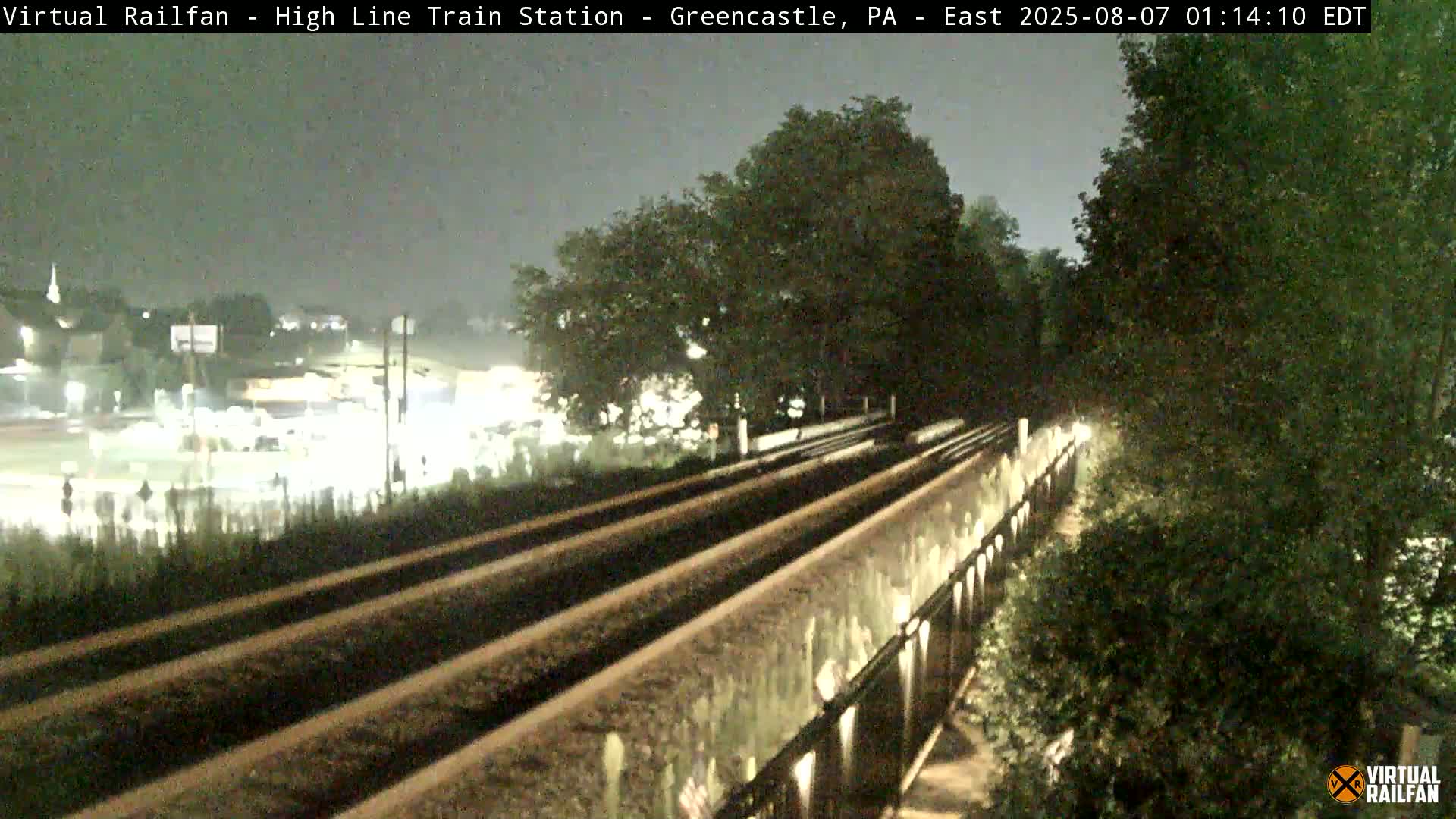 Greencastle Highline Train Station Live Cam - Greencastle, Franklin, Pennsylvania, USA