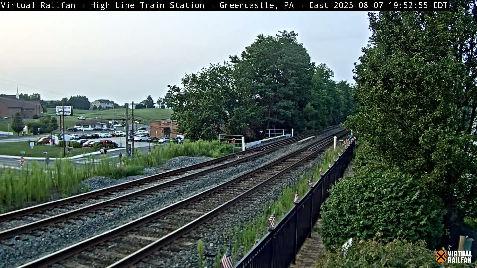 Greencastle Highline Train Station Live Cam - Greencastle, Franklin, Pennsylvania, USA