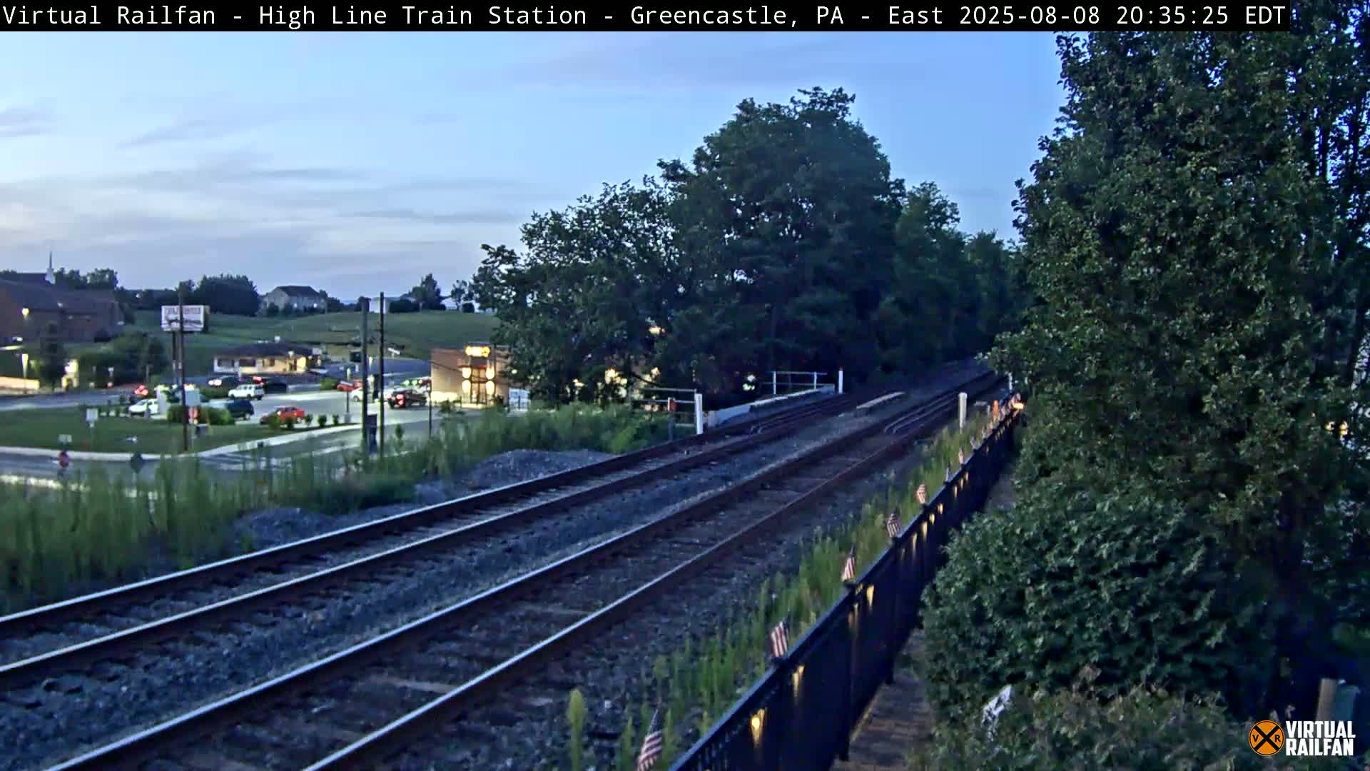 Greencastle Highline Train Station Live Cam - Greencastle, Franklin, Pennsylvania, USA