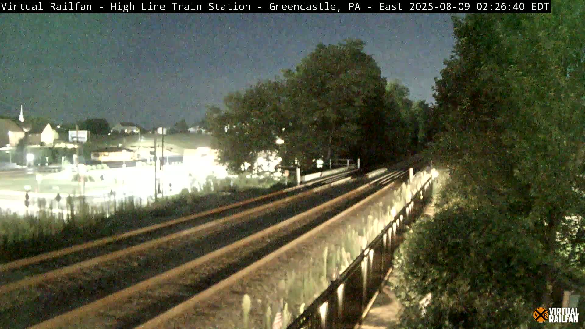 Greencastle Highline Train Station Live Cam - Greencastle, Franklin, Pennsylvania, USA