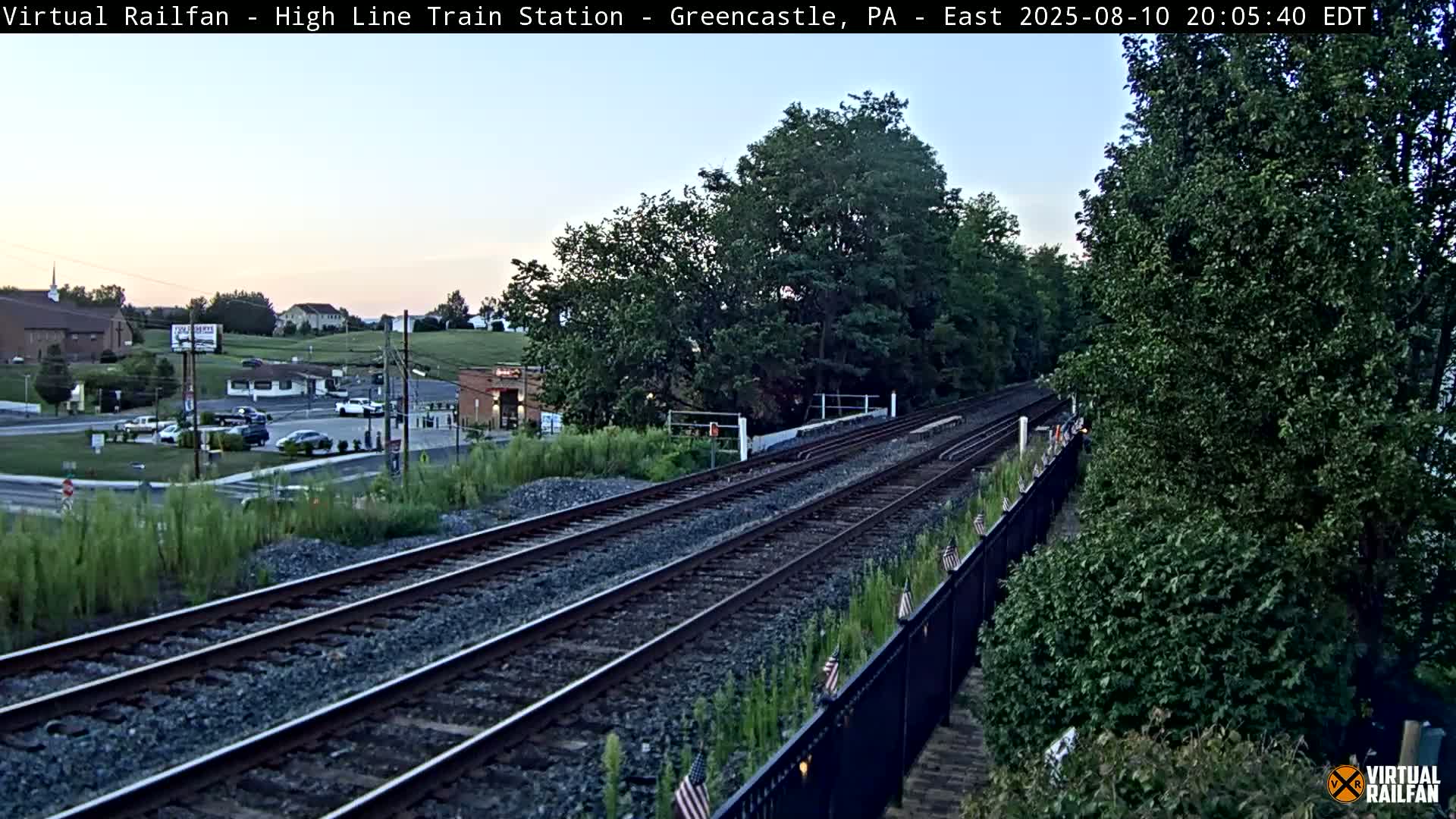 Greencastle Highline Train Station Live Cam - Greencastle, Franklin, Pennsylvania, USA