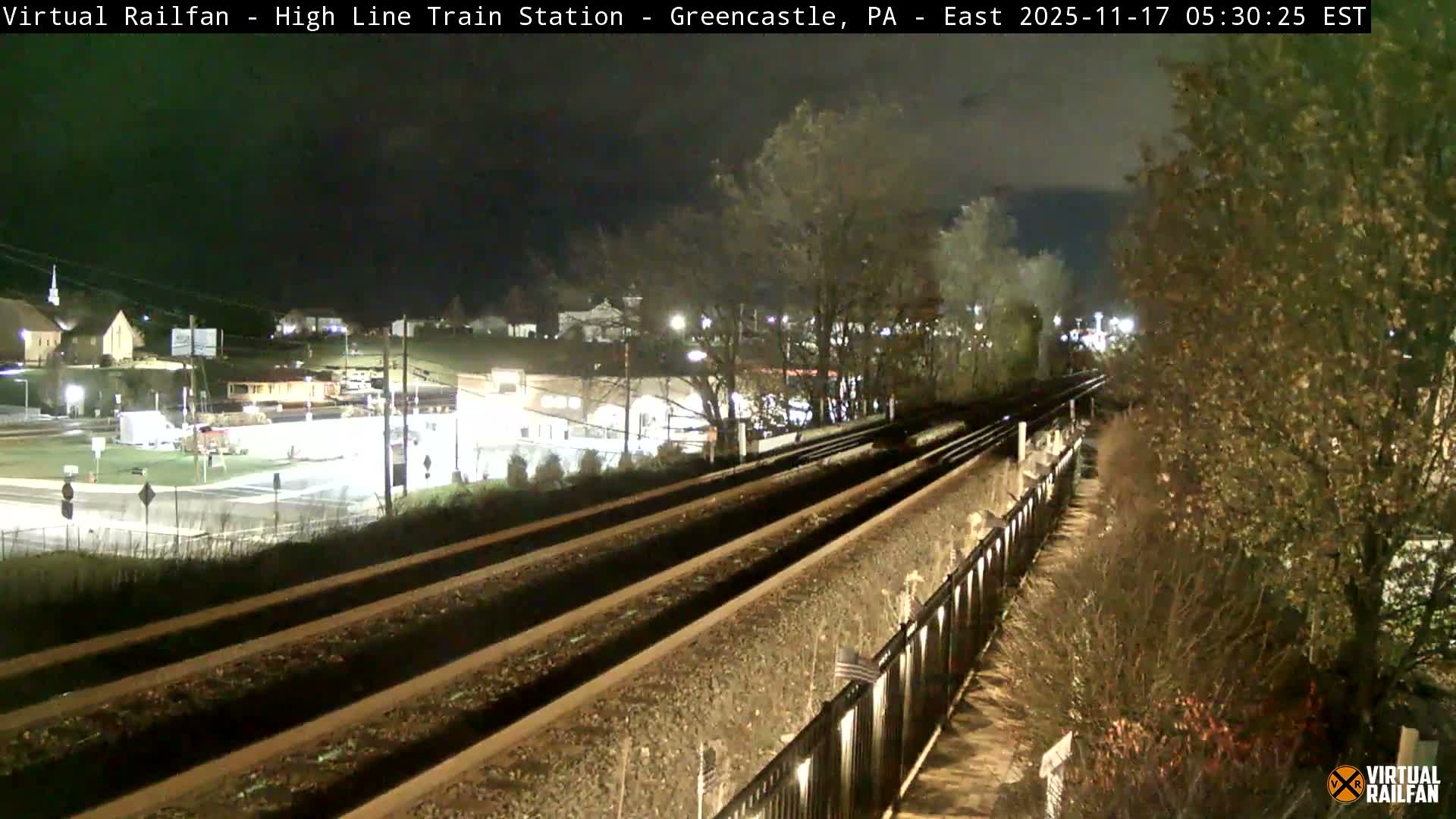 Greencastle Highline Train Station Live Cam - Greencastle, Franklin, Pennsylvania, USA