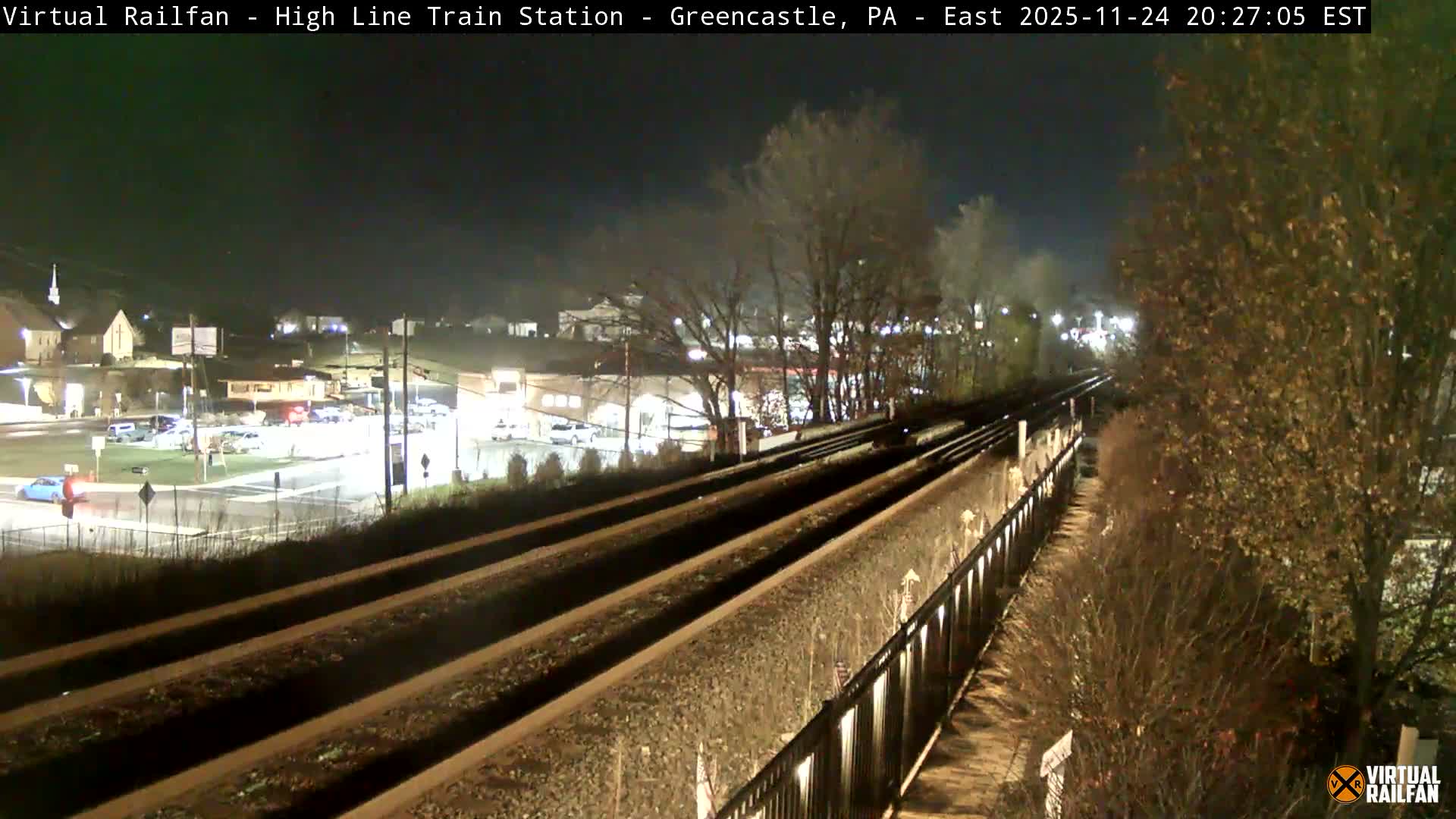 Greencastle Highline Train Station Live Cam - Greencastle, Franklin, Pennsylvania, USA