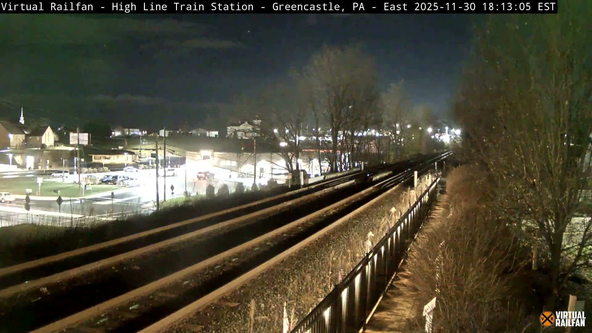 Greencastle Highline Train Station Live Cam - Greencastle, Franklin, Pennsylvania, USA