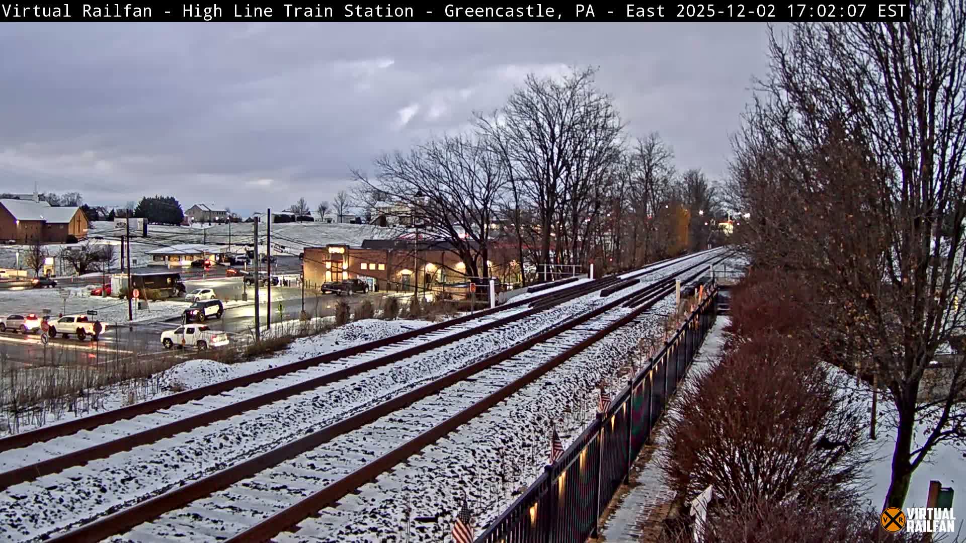 Greencastle Highline Train Station Live Cam - Greencastle, Franklin, Pennsylvania, USA