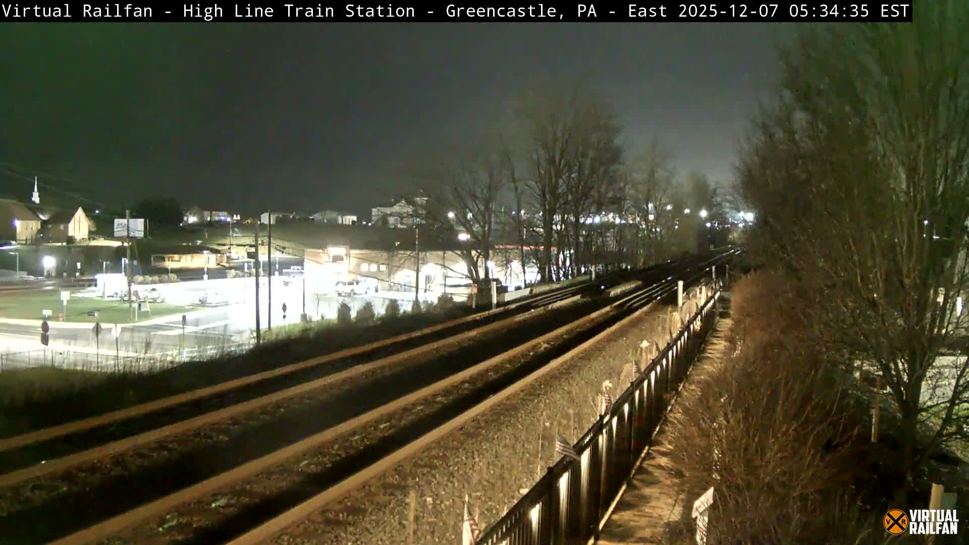 Greencastle Highline Train Station Live Cam - Greencastle, Franklin, Pennsylvania, USA