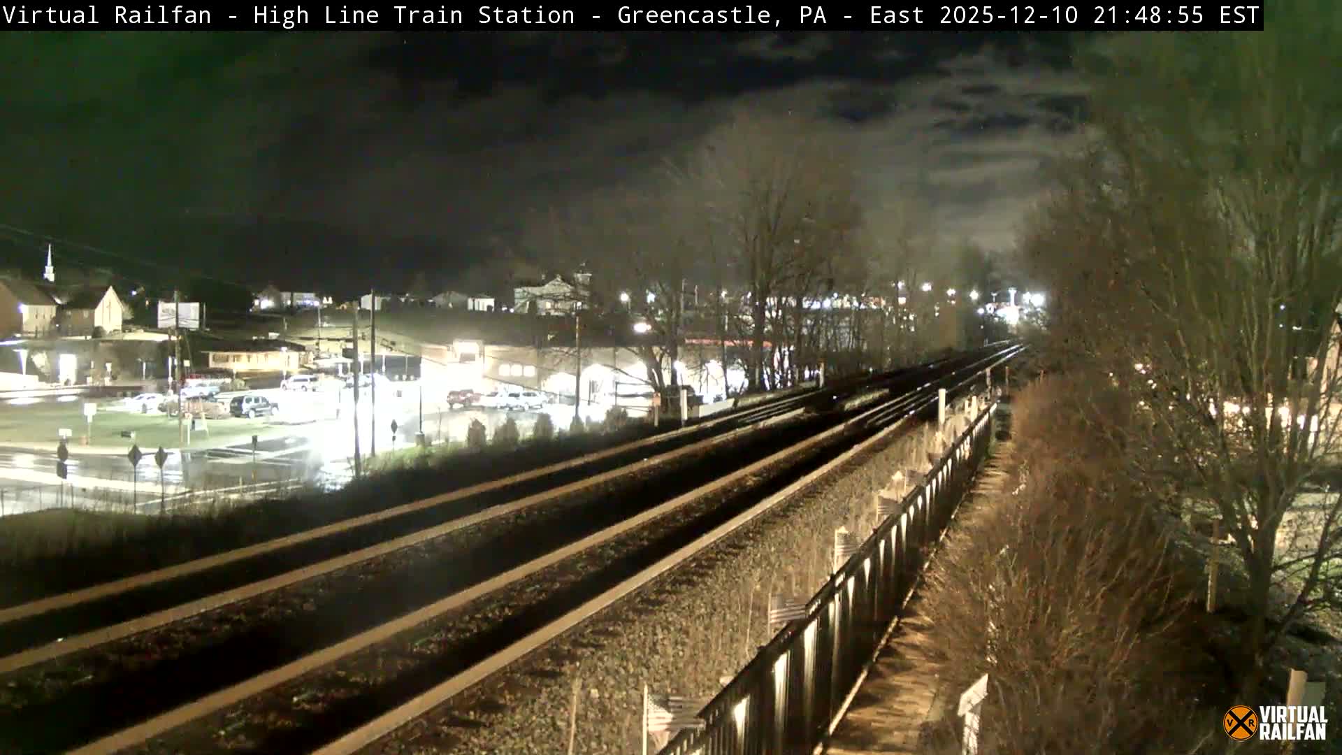 Greencastle Highline Train Station Live Cam - Greencastle, Franklin, Pennsylvania, USA