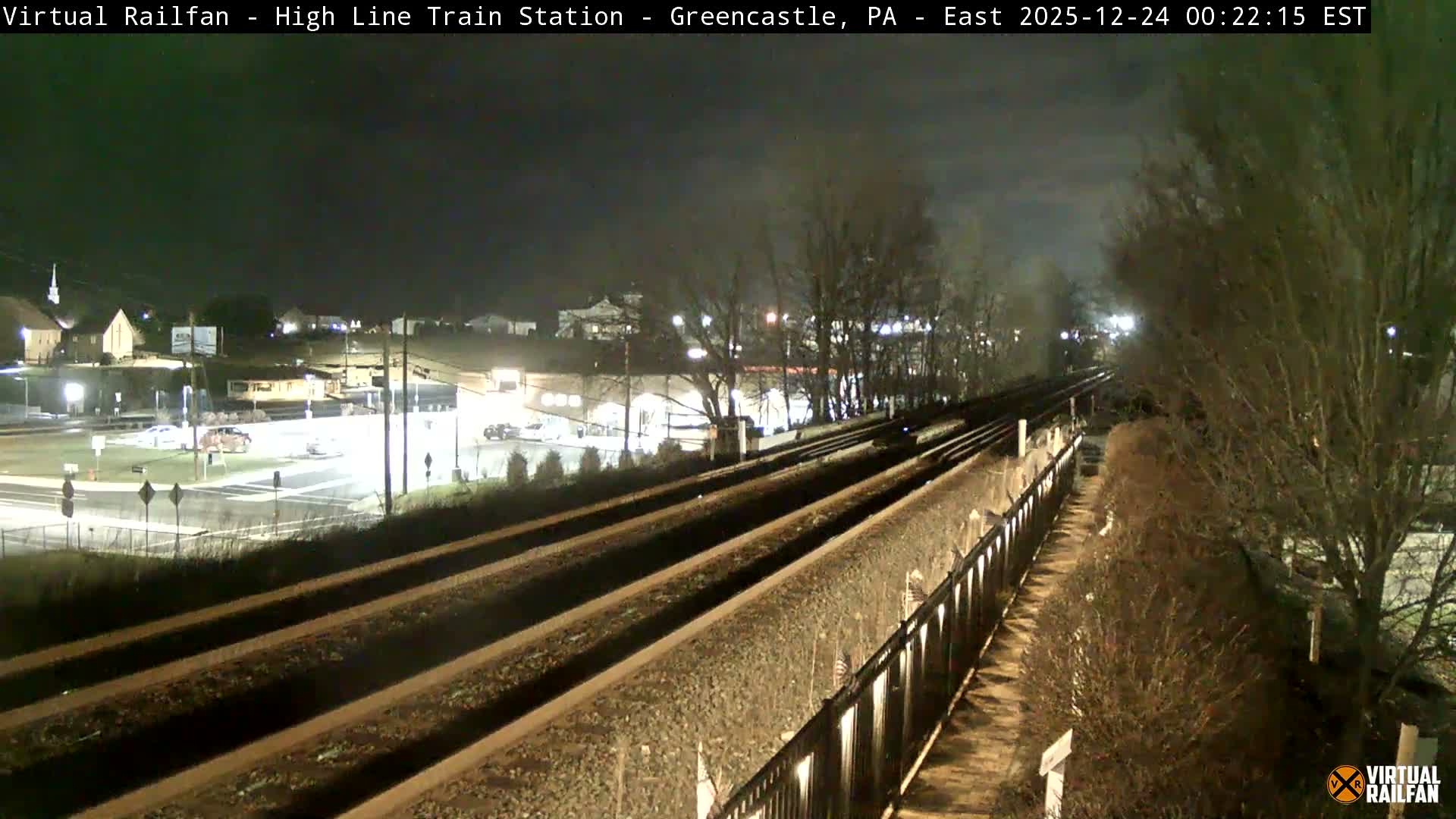 Greencastle Highline Train Station Live Cam - Greencastle, Franklin, Pennsylvania, USA