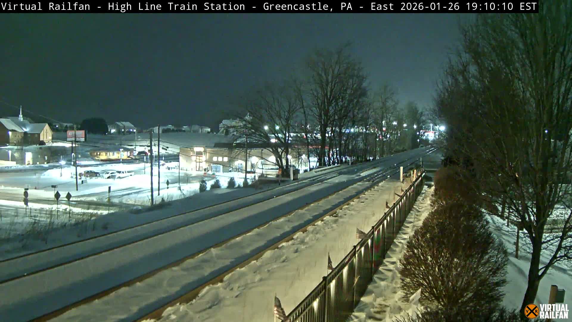 Greencastle Highline Train Station Live Cam - Greencastle, Franklin, Pennsylvania, USA