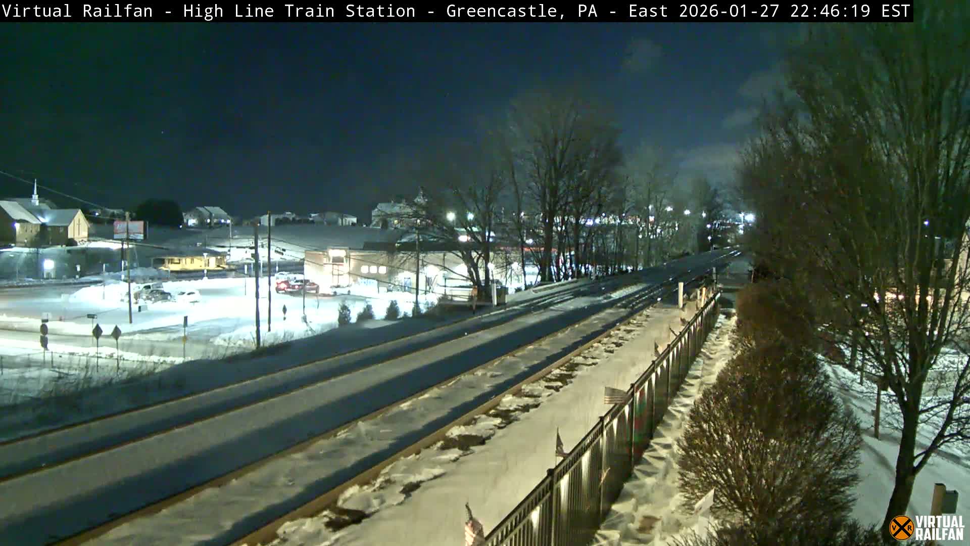 Greencastle Highline Train Station Live Cam - Greencastle, Franklin, Pennsylvania, USA