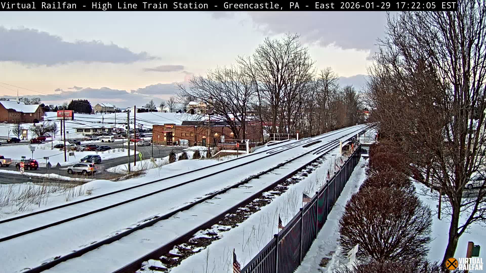 Greencastle Highline Train Station Live Cam - Greencastle, Franklin, Pennsylvania, USA