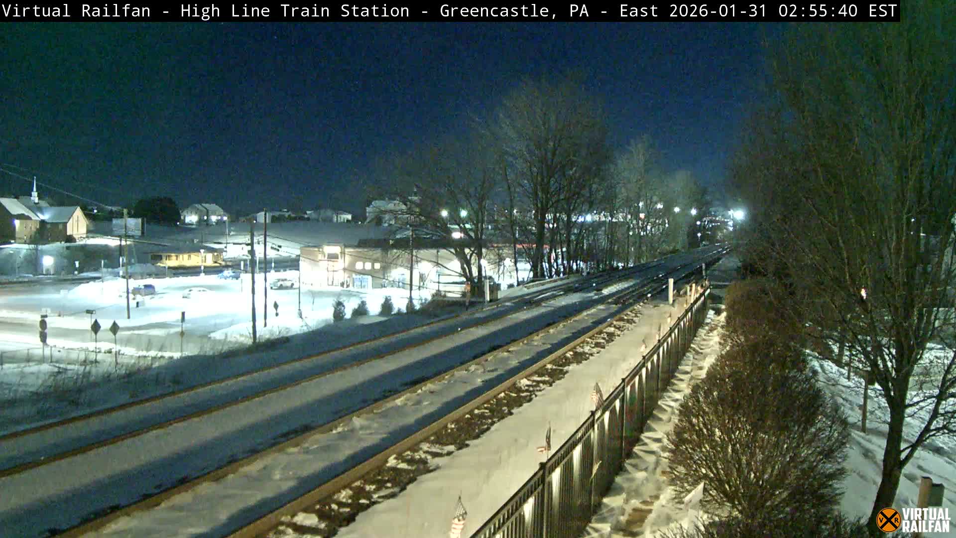 Greencastle Highline Train Station Live Cam - Greencastle, Franklin, Pennsylvania, USA