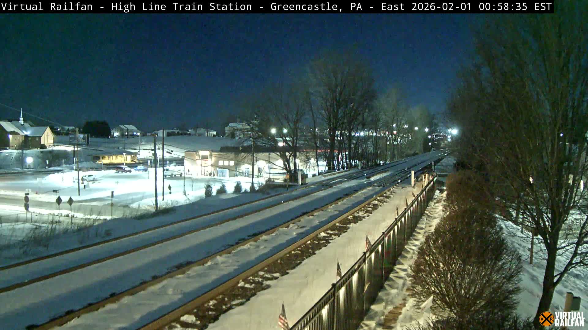 Greencastle Highline Train Station Live Cam - Greencastle, Franklin, Pennsylvania, USA