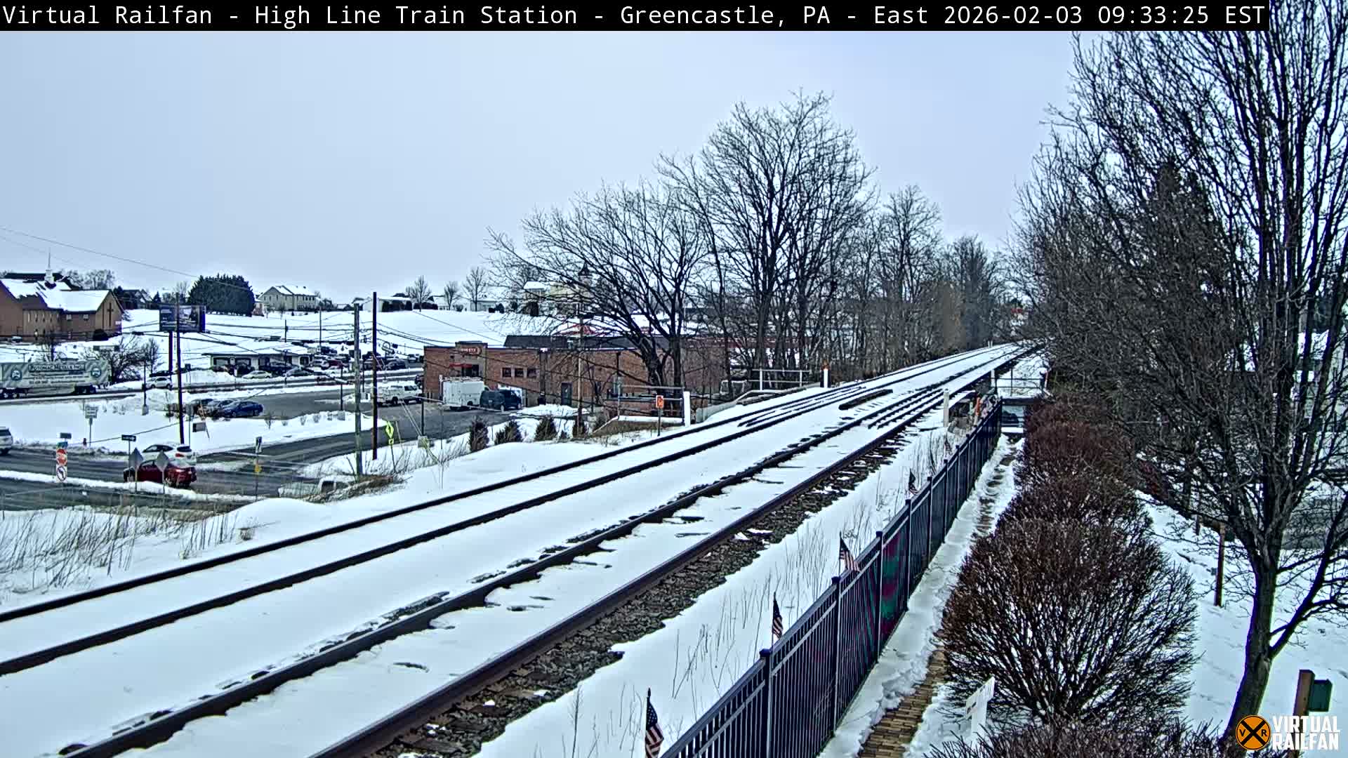 Greencastle Highline Train Station Live Cam - Greencastle, Franklin, Pennsylvania, USA
