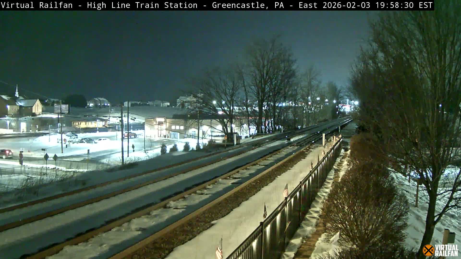 Greencastle Highline Train Station Live Cam - Greencastle, Franklin, Pennsylvania, USA