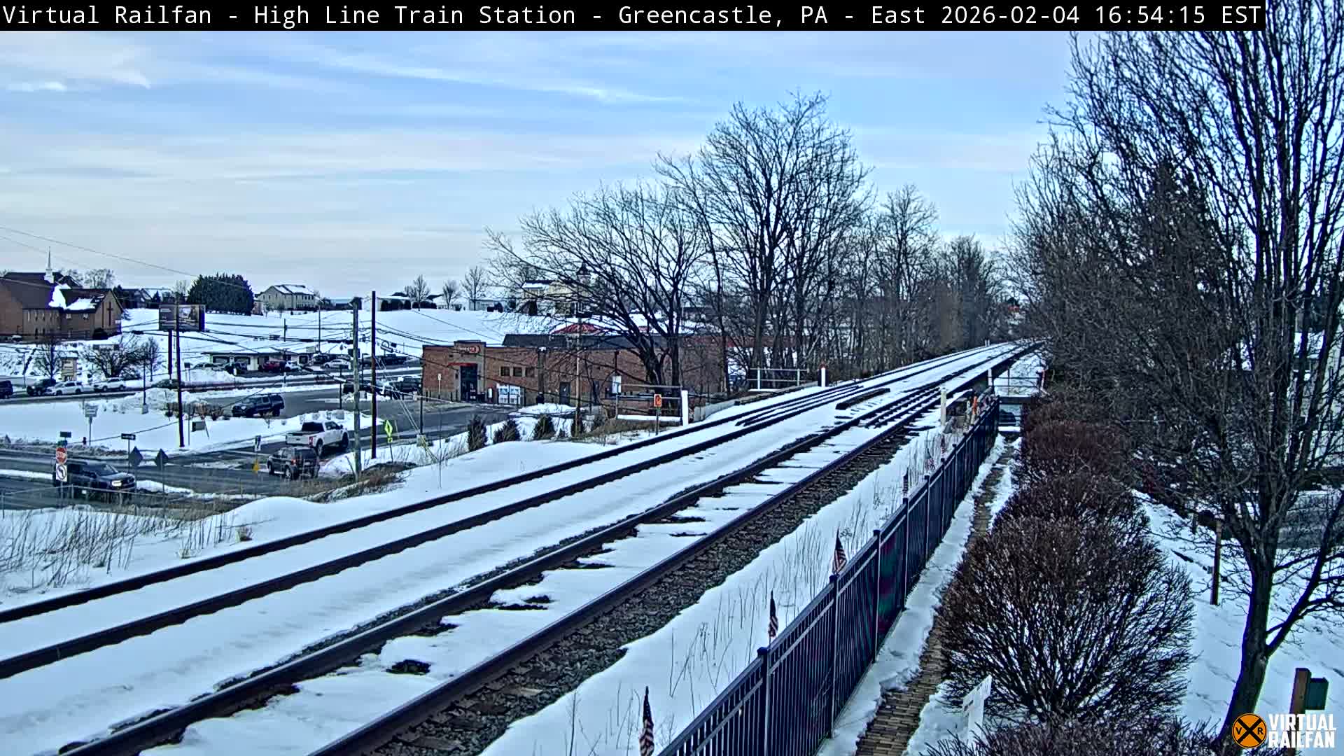 Greencastle Highline Train Station Live Cam - Greencastle, Franklin, Pennsylvania, USA