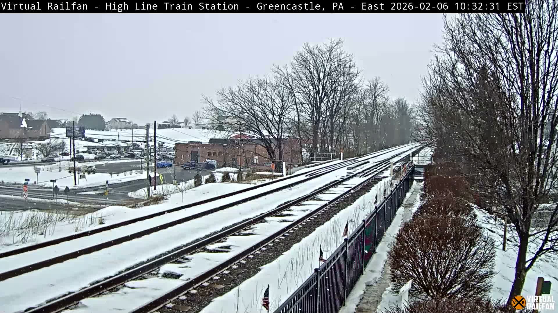 Greencastle Highline Train Station Live Cam - Greencastle, Franklin, Pennsylvania, USA