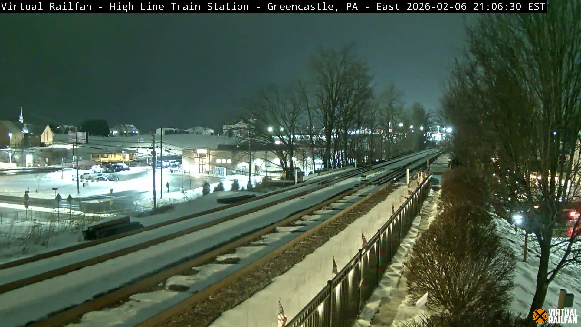 Greencastle Highline Train Station Live Cam - Greencastle, Franklin, Pennsylvania, USA