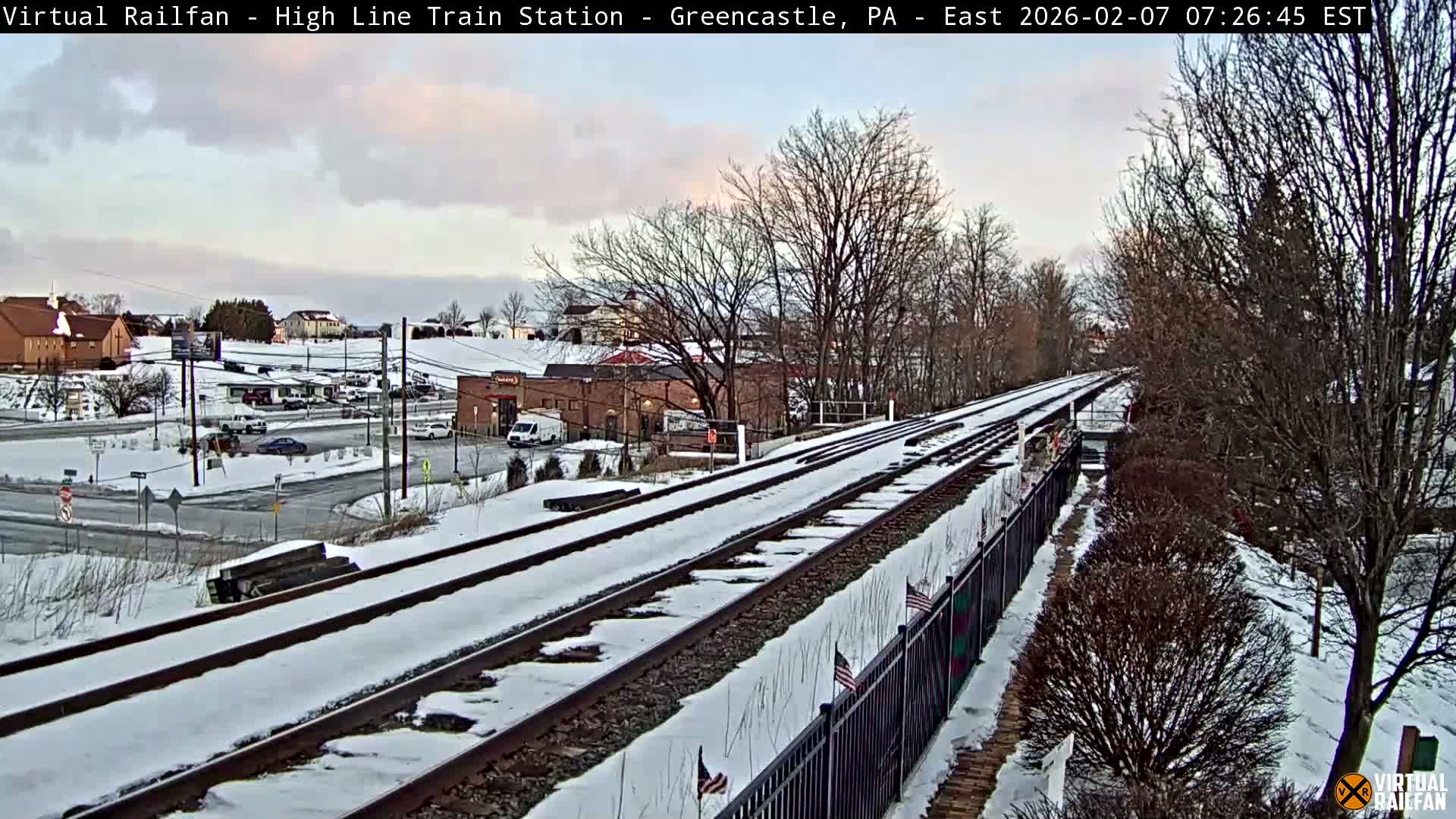 Greencastle Highline Train Station Live Cam - Greencastle, Franklin, Pennsylvania, USA
