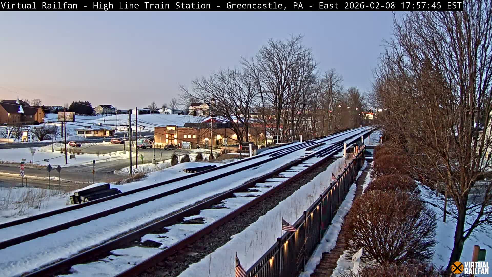 Greencastle Highline Train Station Live Cam - Greencastle, Franklin, Pennsylvania, USA