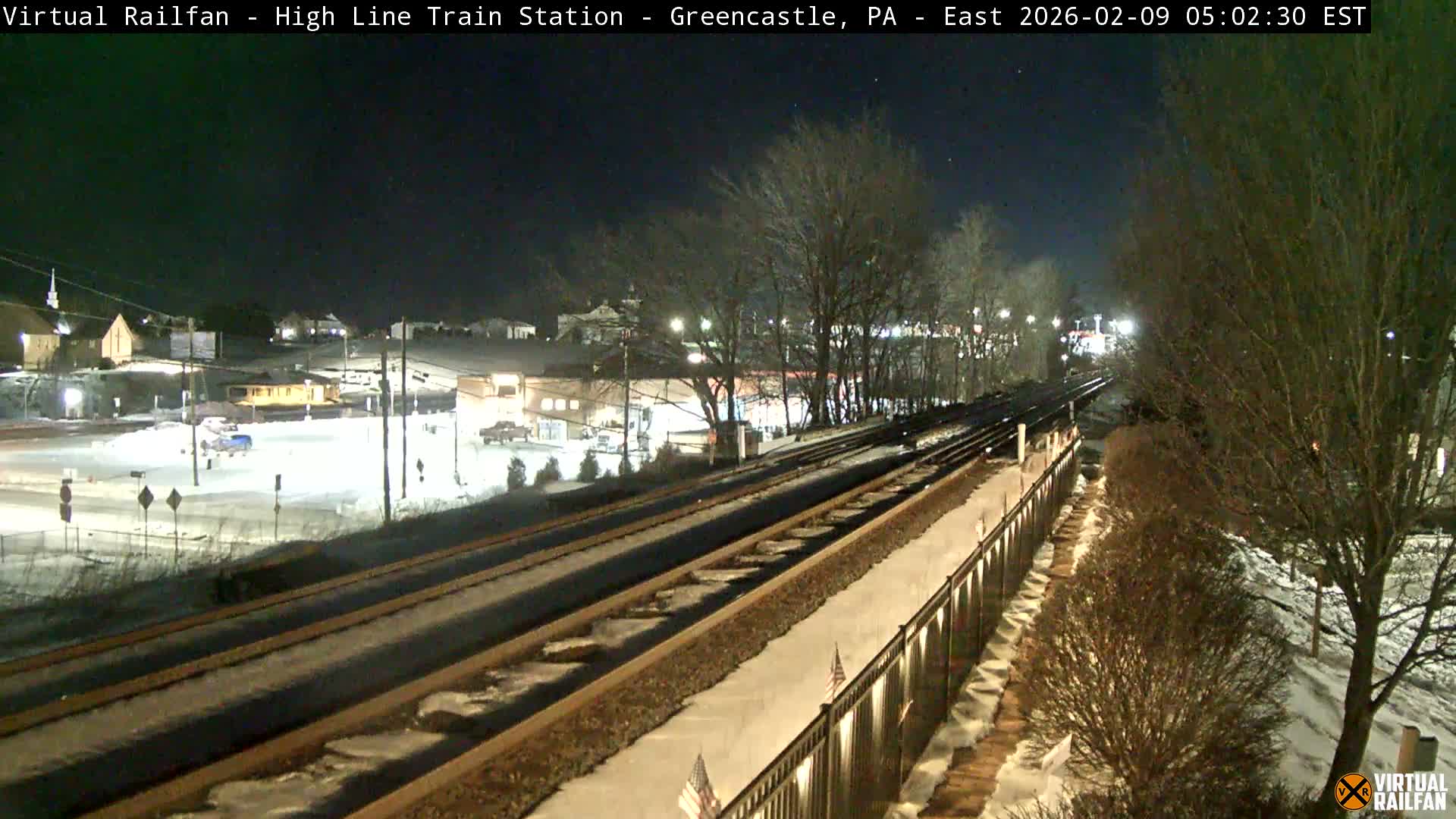 Greencastle Highline Train Station Live Cam - Greencastle, Franklin, Pennsylvania, USA