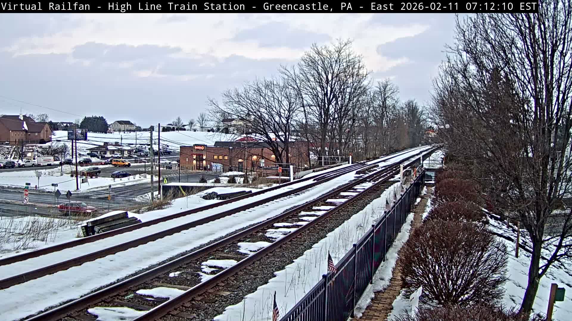 Greencastle Highline Train Station Live Cam - Greencastle, Franklin, Pennsylvania, USA