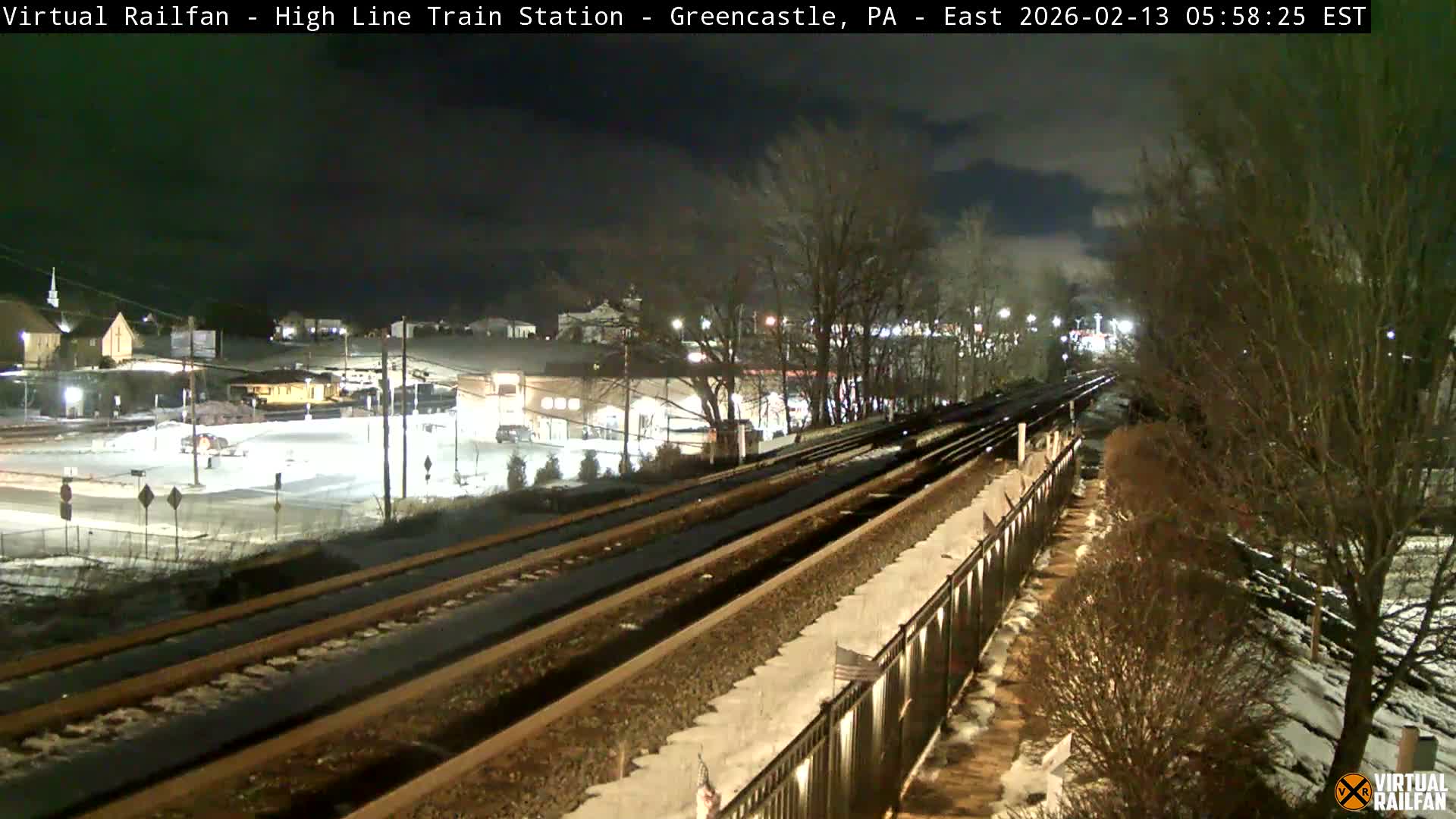 Greencastle Highline Train Station Live Cam - Greencastle, Franklin, Pennsylvania, USA