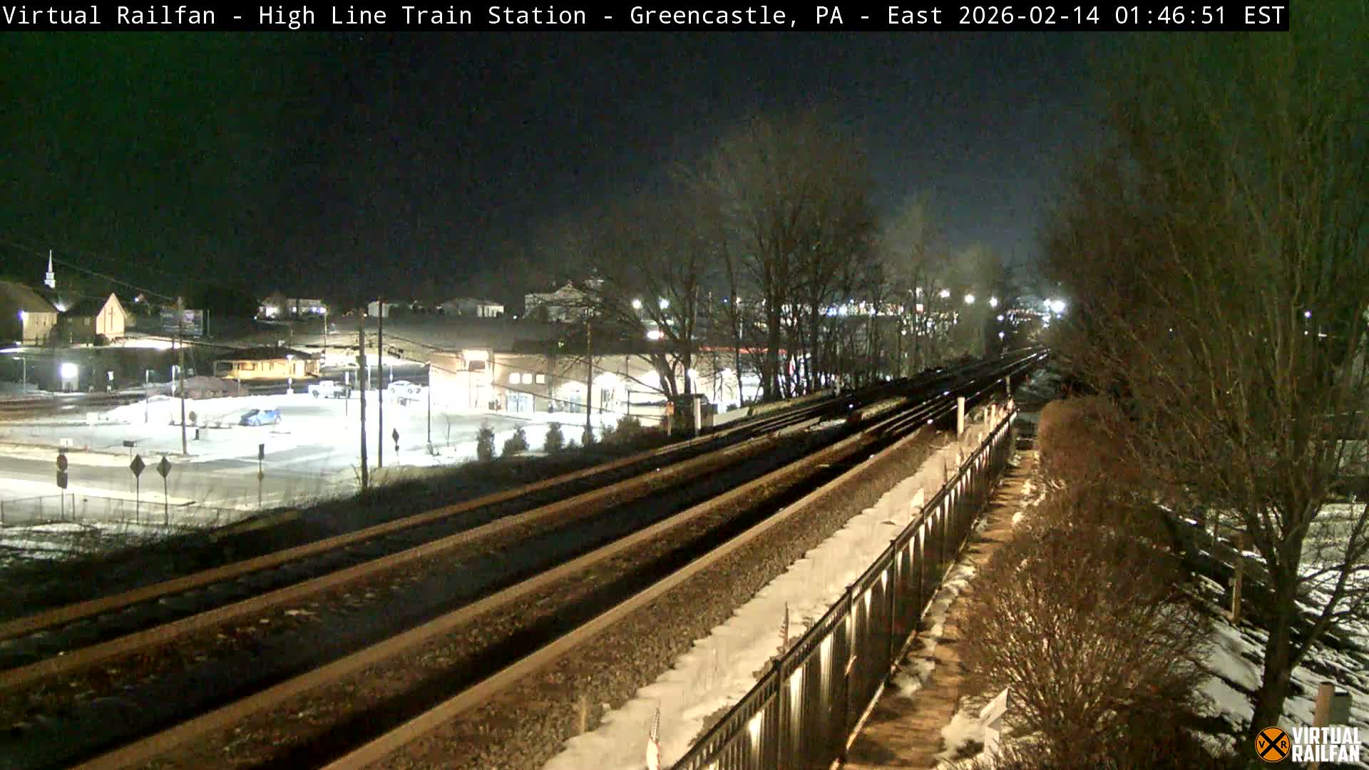 Greencastle Highline Train Station Live Cam - Greencastle, Franklin, Pennsylvania, USA
