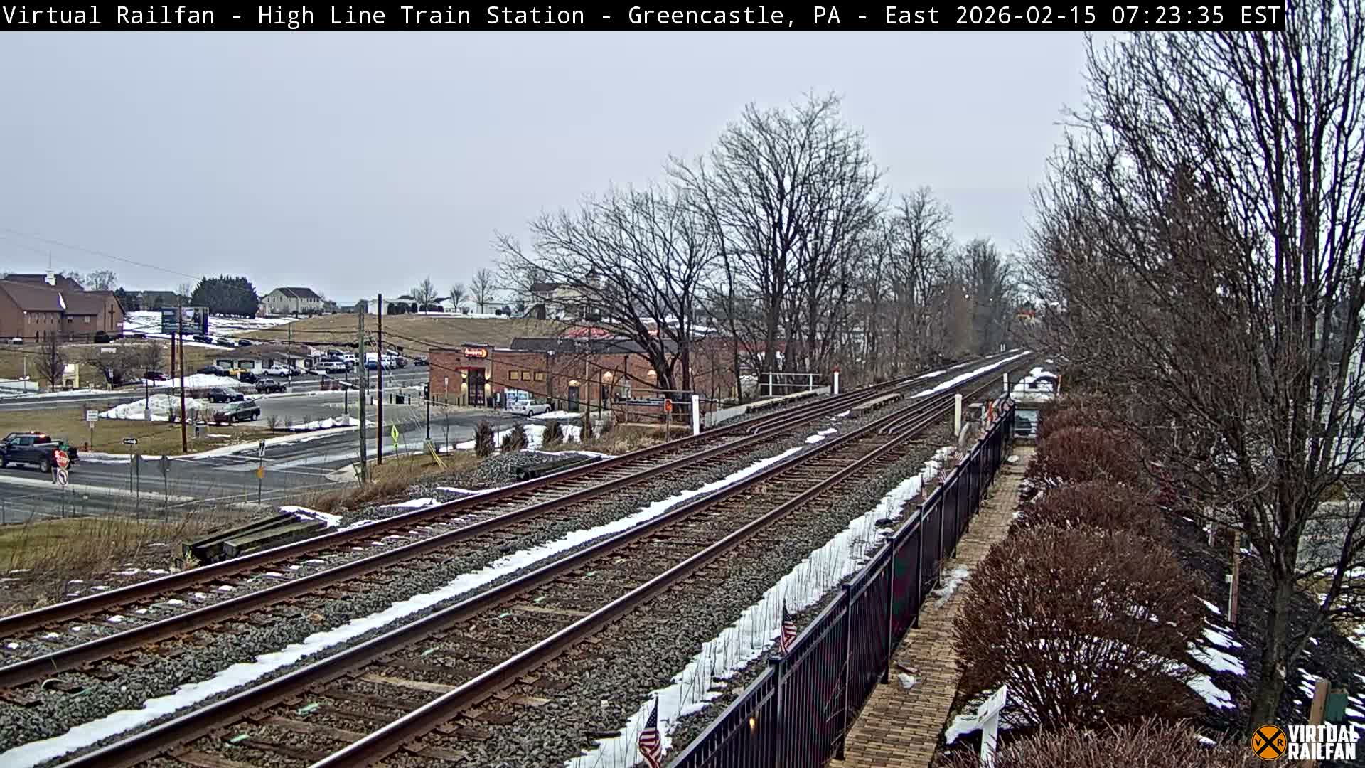 Greencastle Highline Train Station Live Cam - Greencastle, Franklin, Pennsylvania, USA