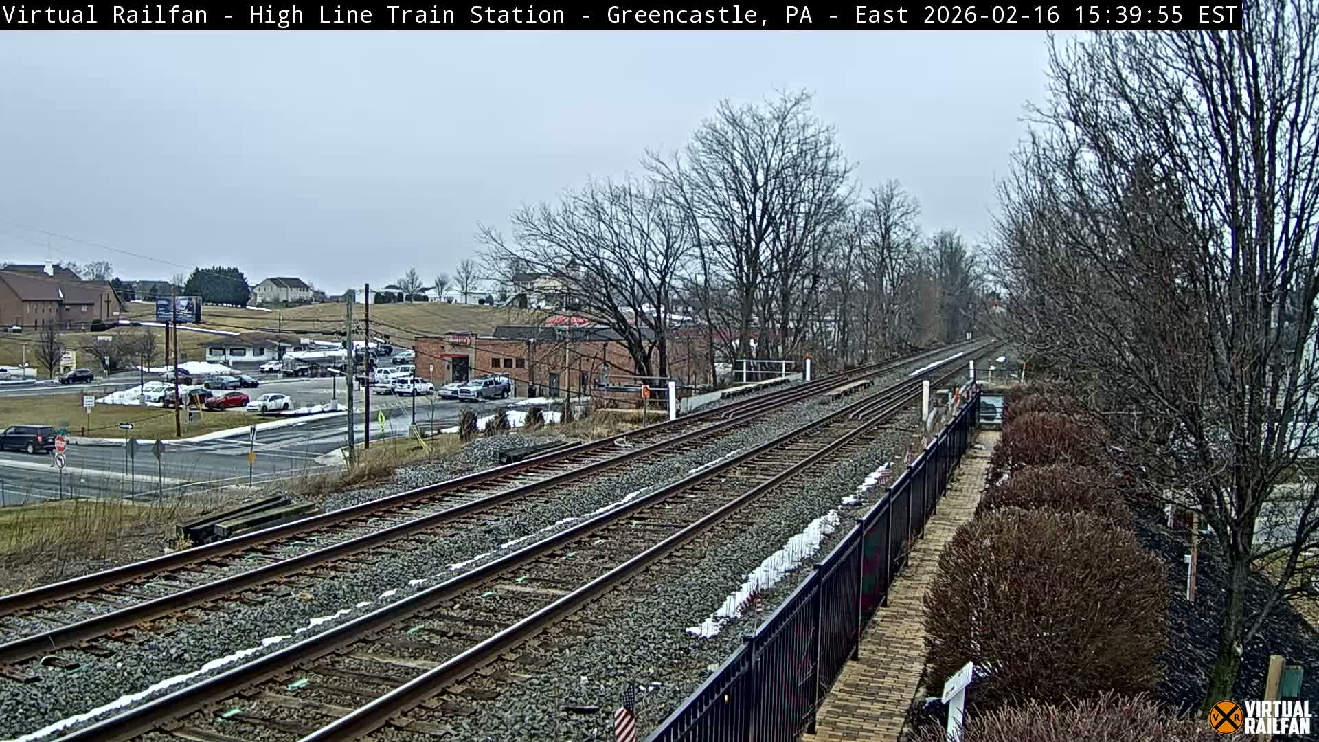 Greencastle Highline Train Station Live Cam - Greencastle, Franklin, Pennsylvania, USA