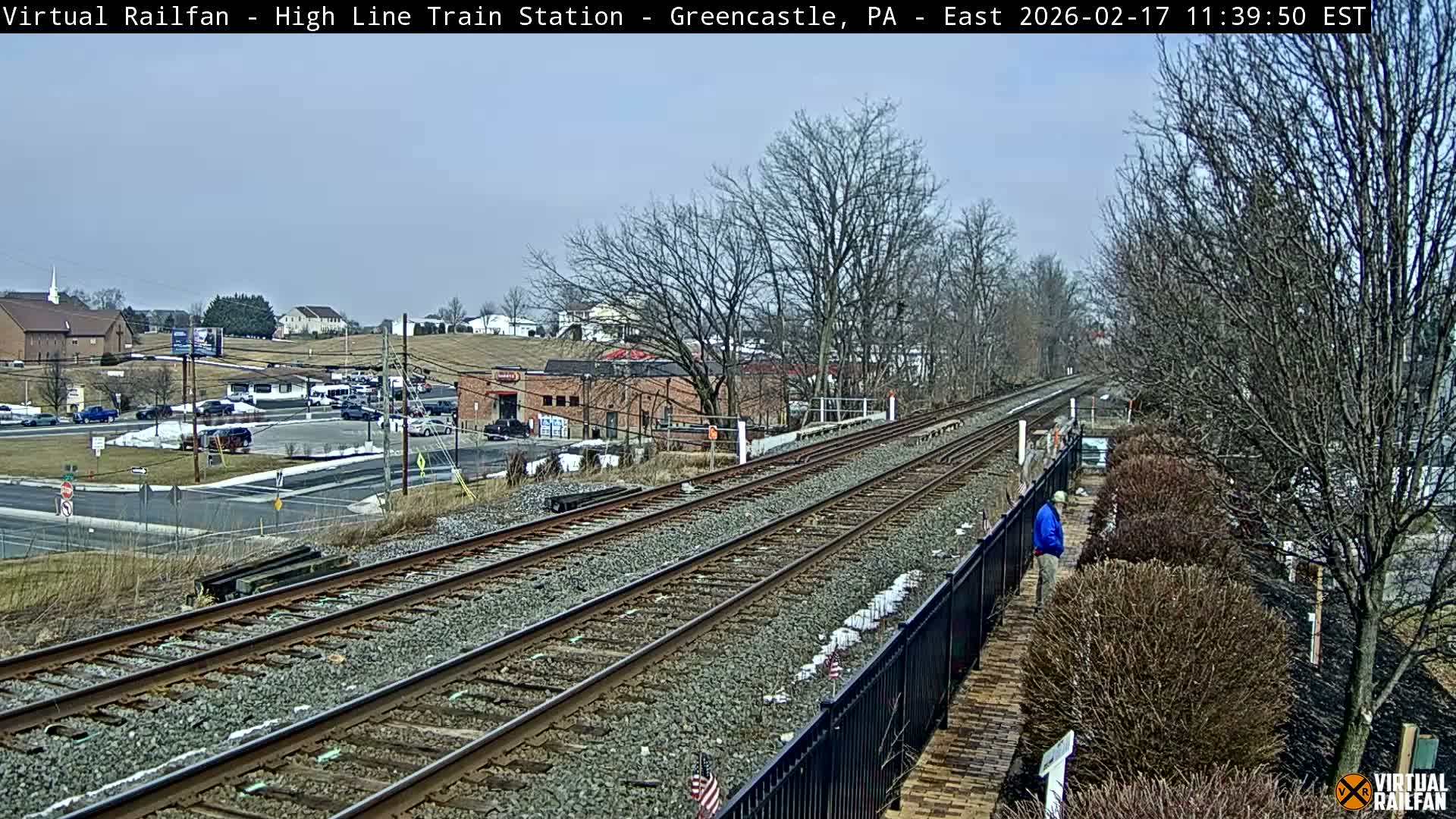 Greencastle Highline Train Station Live Cam - Greencastle, Franklin, Pennsylvania, USA