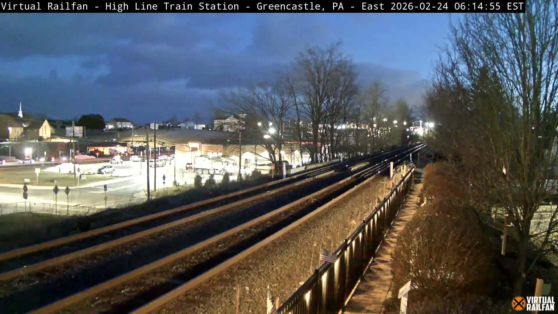 Greencastle Highline Train Station Live Cam - Greencastle, Franklin, Pennsylvania, USA
